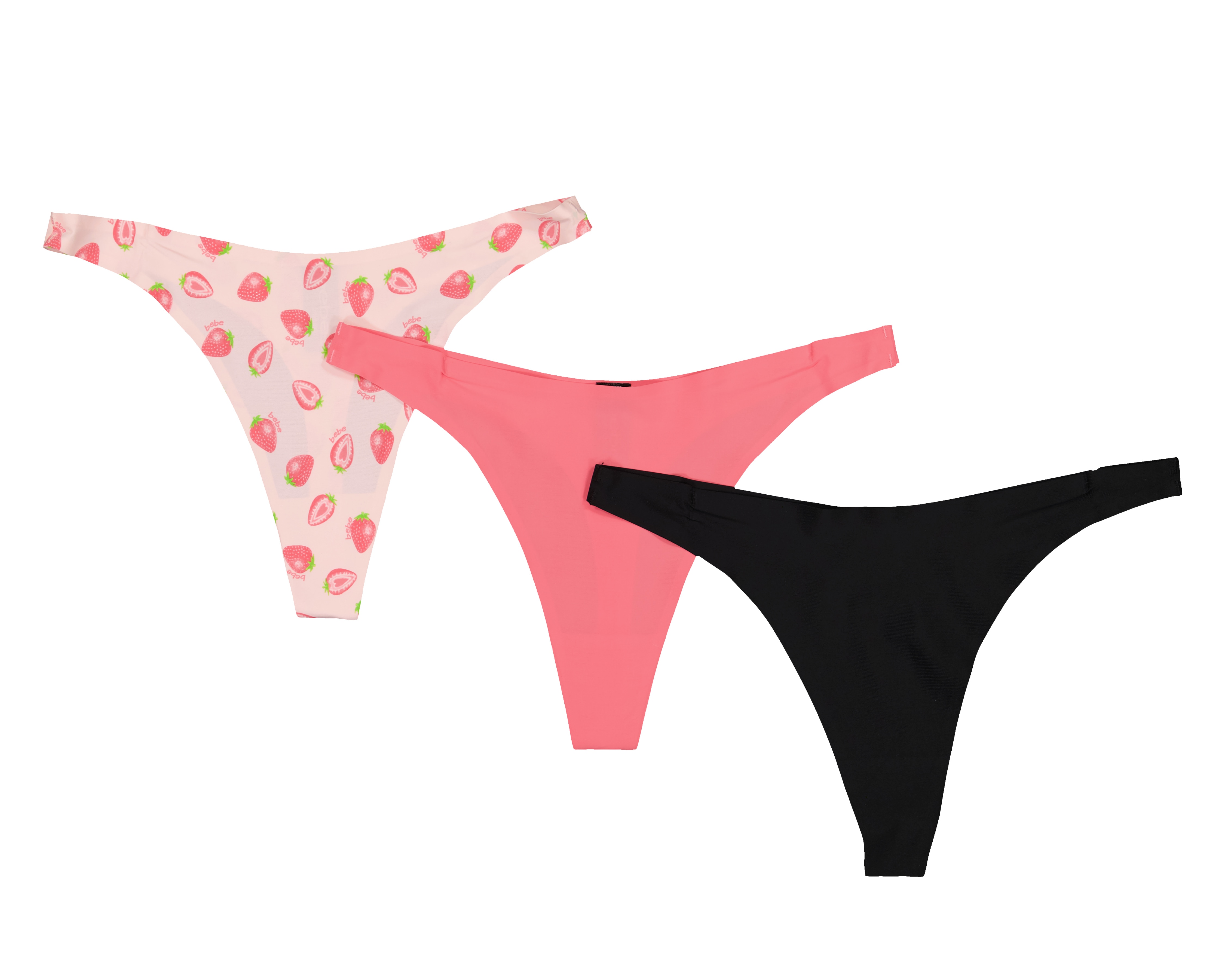 Tanga Seamless Bebe para Mujer 3 Piezas