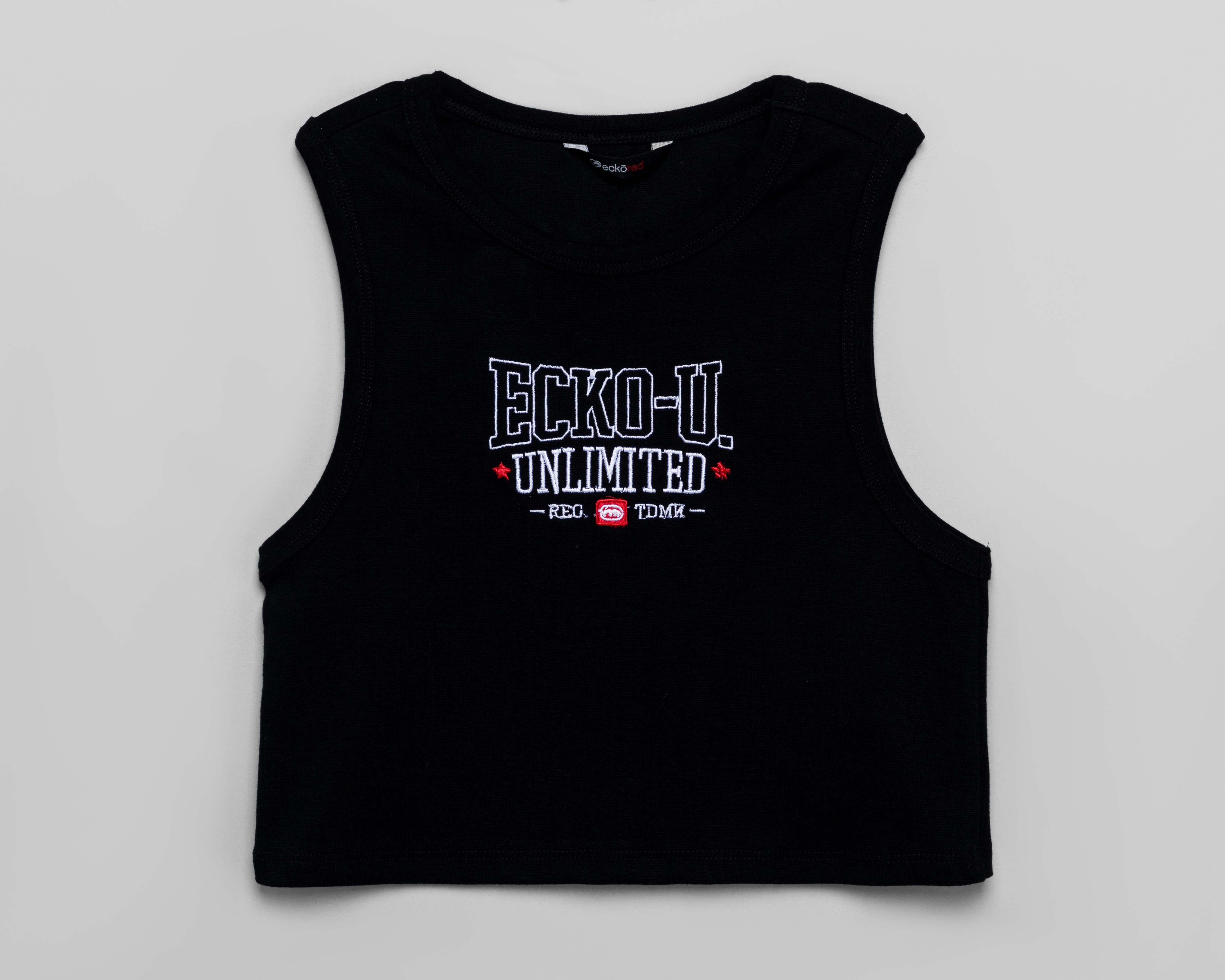 Foto 2 pulgar | Foto 1 | Playera sin Mangas Ecko Red para Mujer