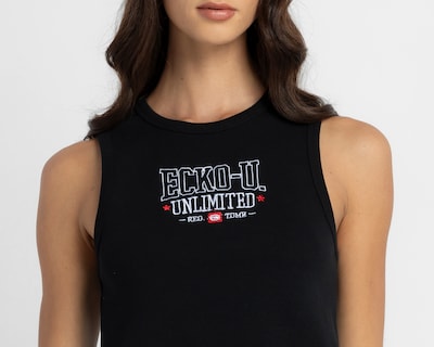 Foto 4 | Foto 4 | Playera Negra Ecko Red para Mujer