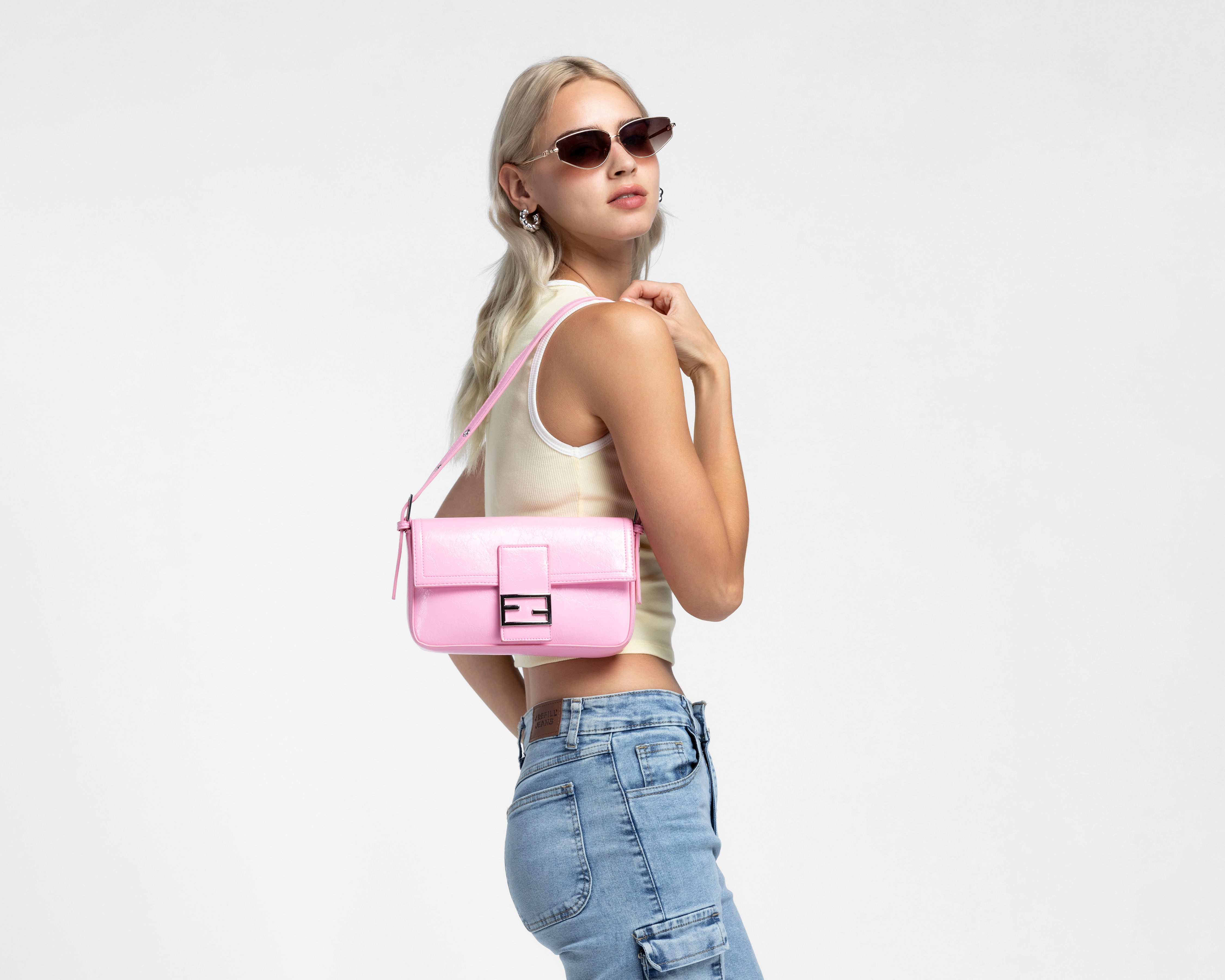 Foto 7 pulgar | Foto 6 | Bolsa de Hombro Forever 21