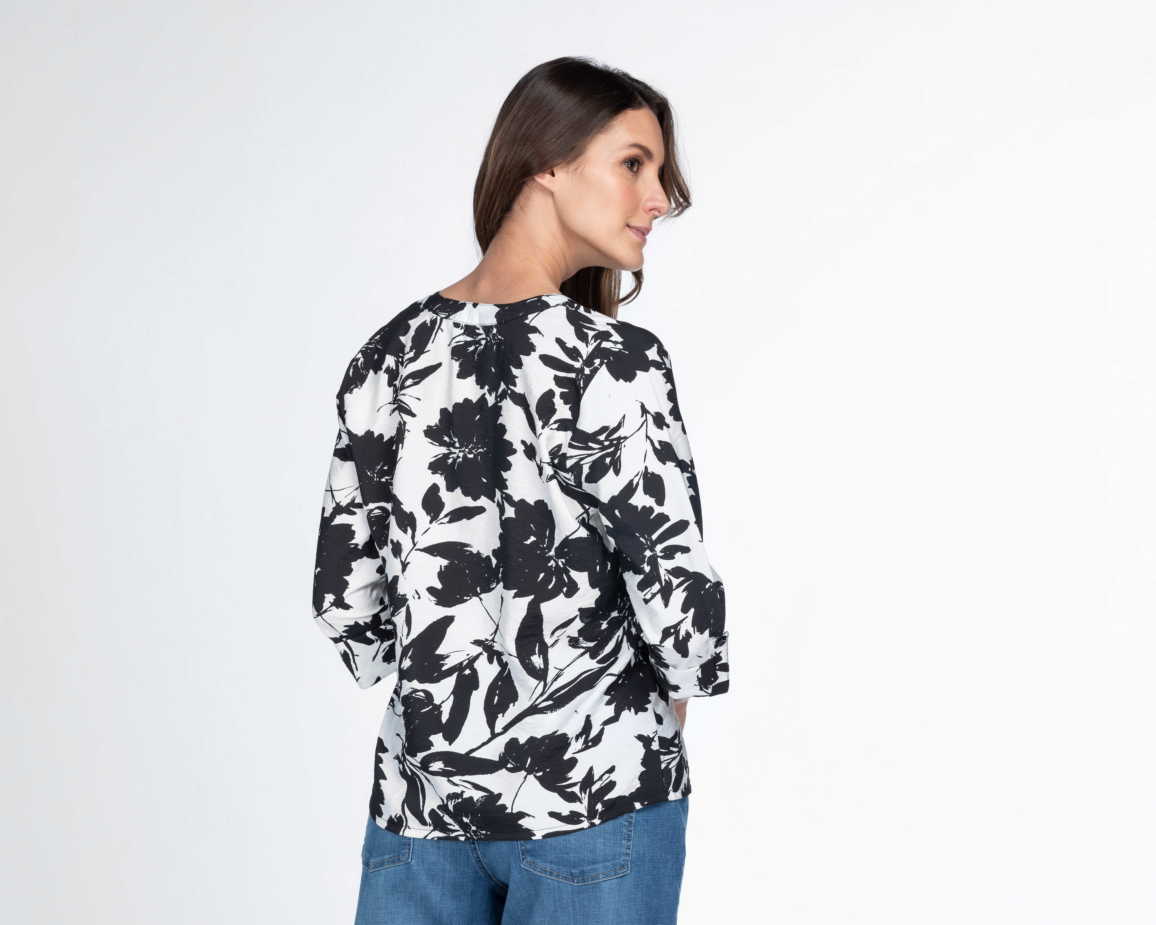 Foto 4 pulgar | Foto 3 | Blusa Floral Sahara para Mujer