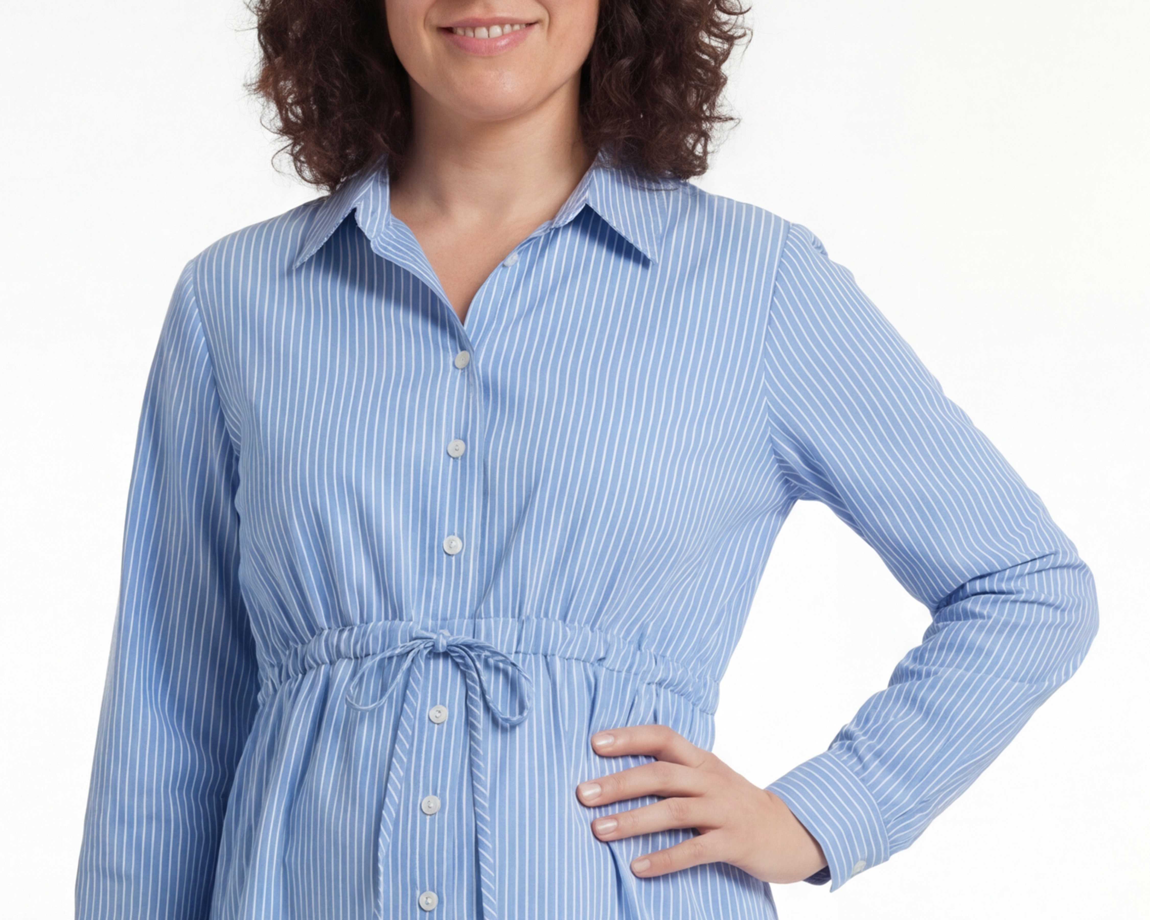 Foto 5 pulgar | Foto 4 | Blusa de Maternidad Manga Larga Mamá Bella