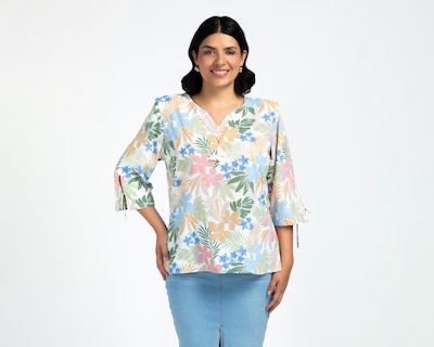 Foto 1 | Foto 1 | Blusa con Collar Paloma para Mujer