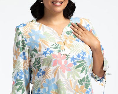 Foto 4 | Foto 4 | Blusa con Collar Paloma para Mujer