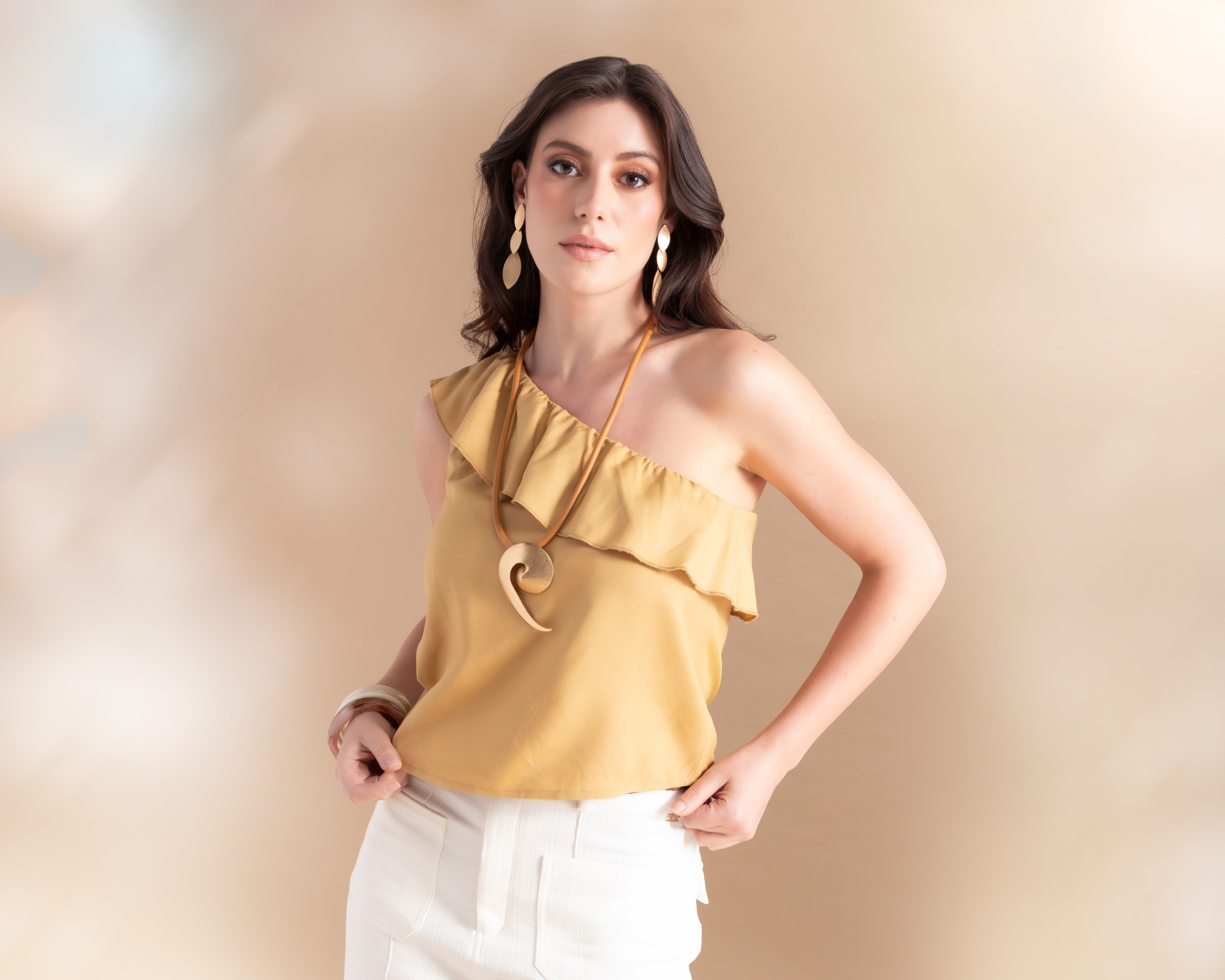 Foto 1 | Foto 1 | Blusa Asimétrica Jennifer Lopez para Mujer