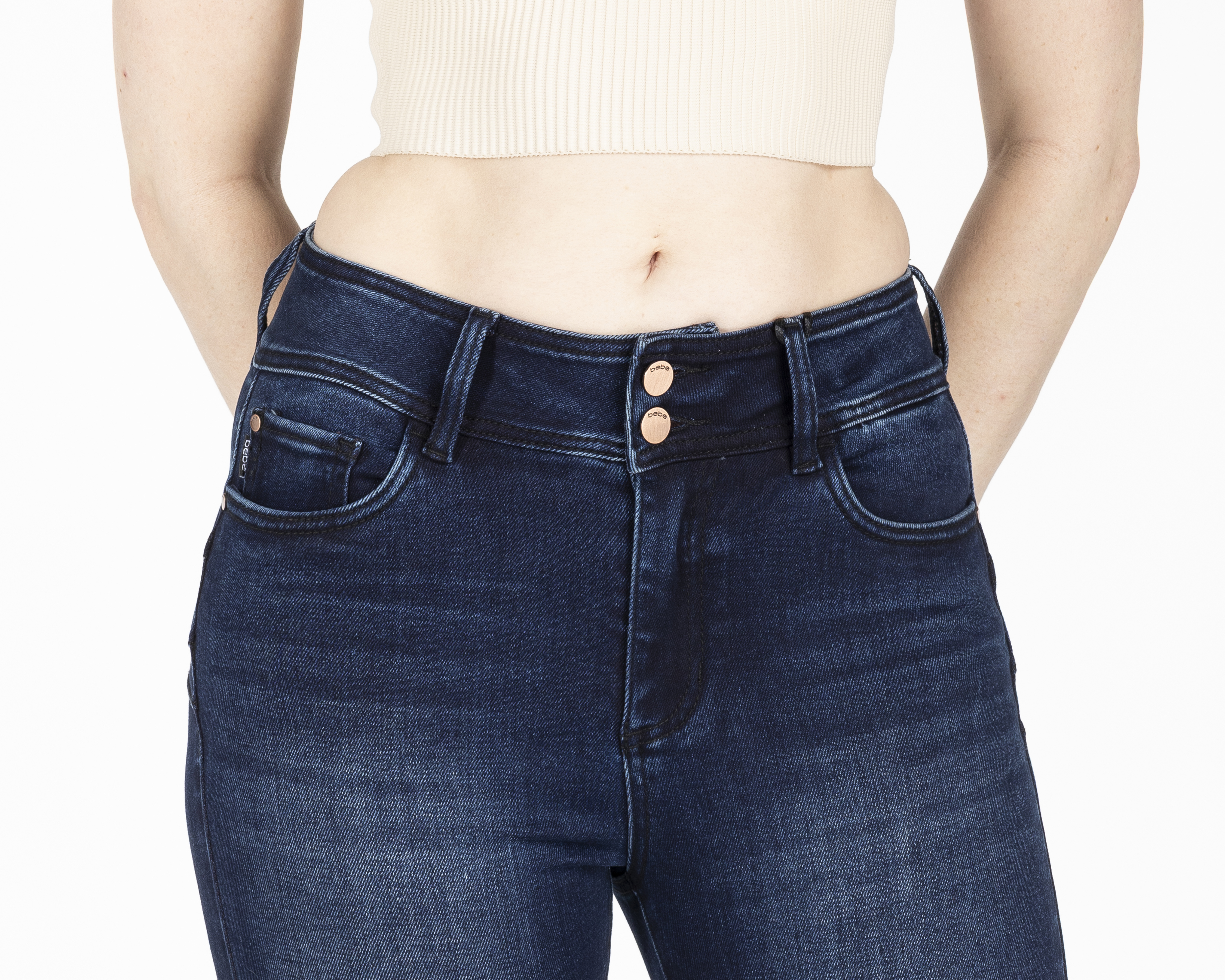 Foto 5 pulgar | Foto 4 | Jeans Slim Fit Bebe para Mujer