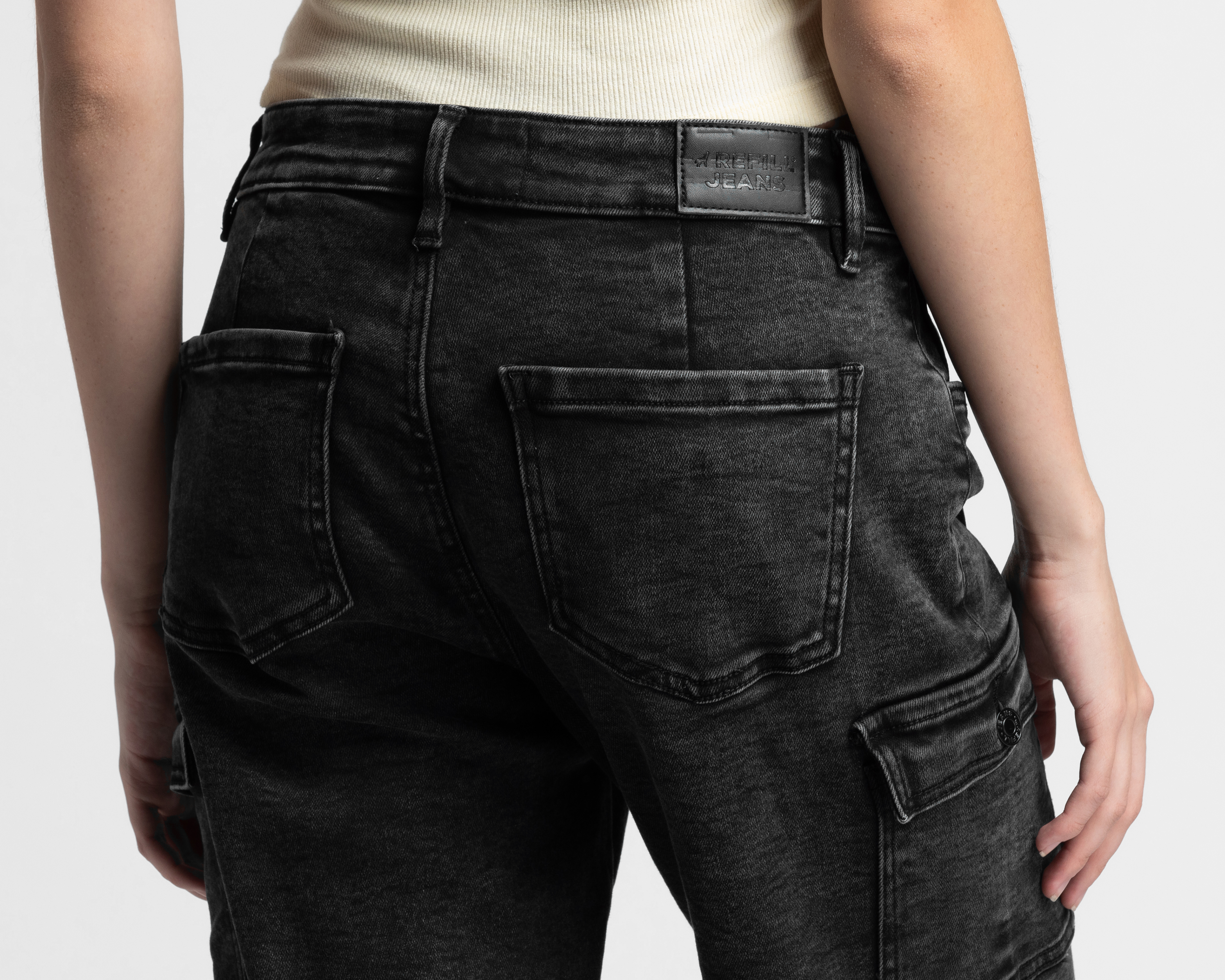 Foto 5 | Foto 5 | Jeans Wide Leg Refill para Mujer
