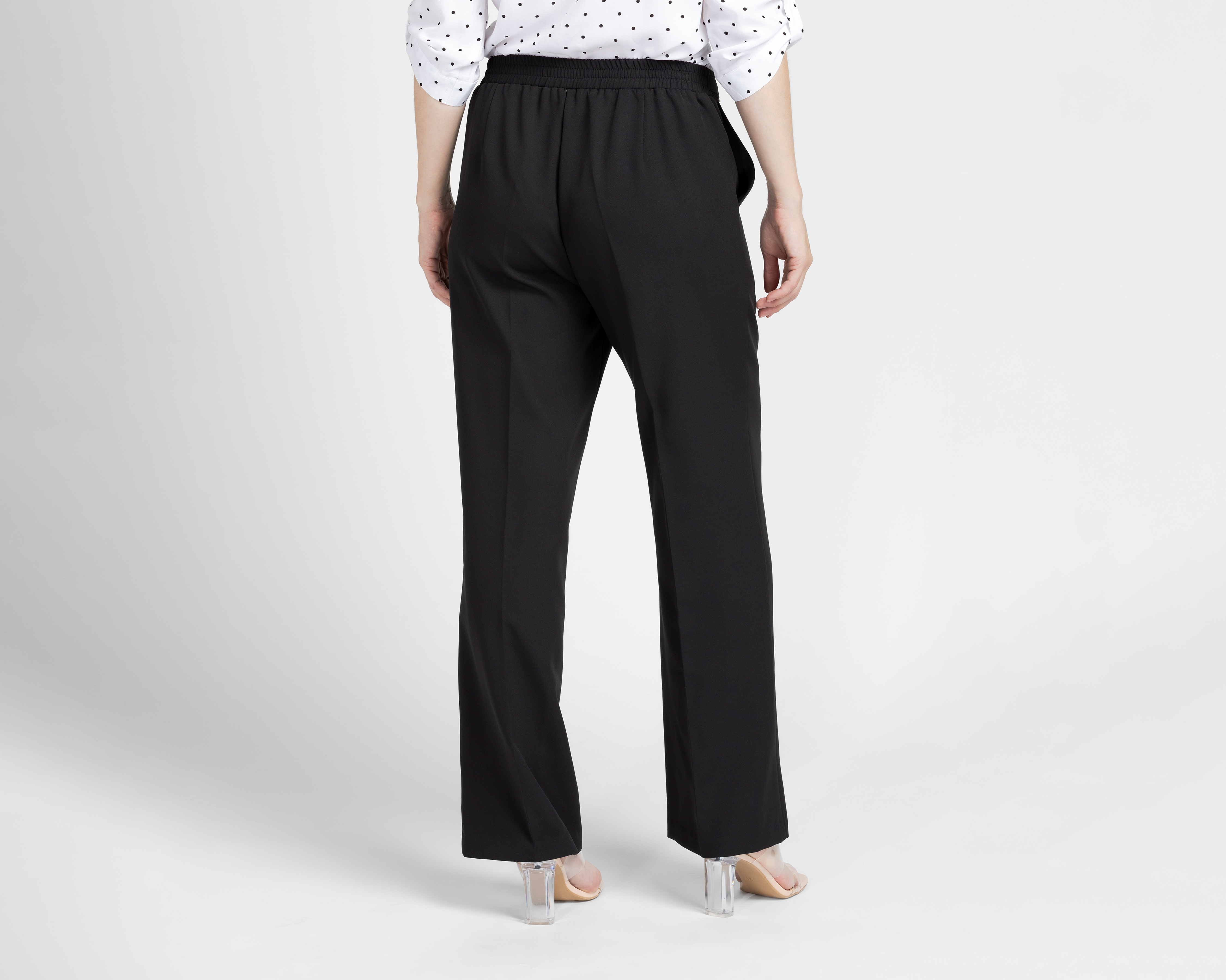 Foto 4 pulgar | Foto 3 | Pantalón de Vestir Sahara Negro para Mujer