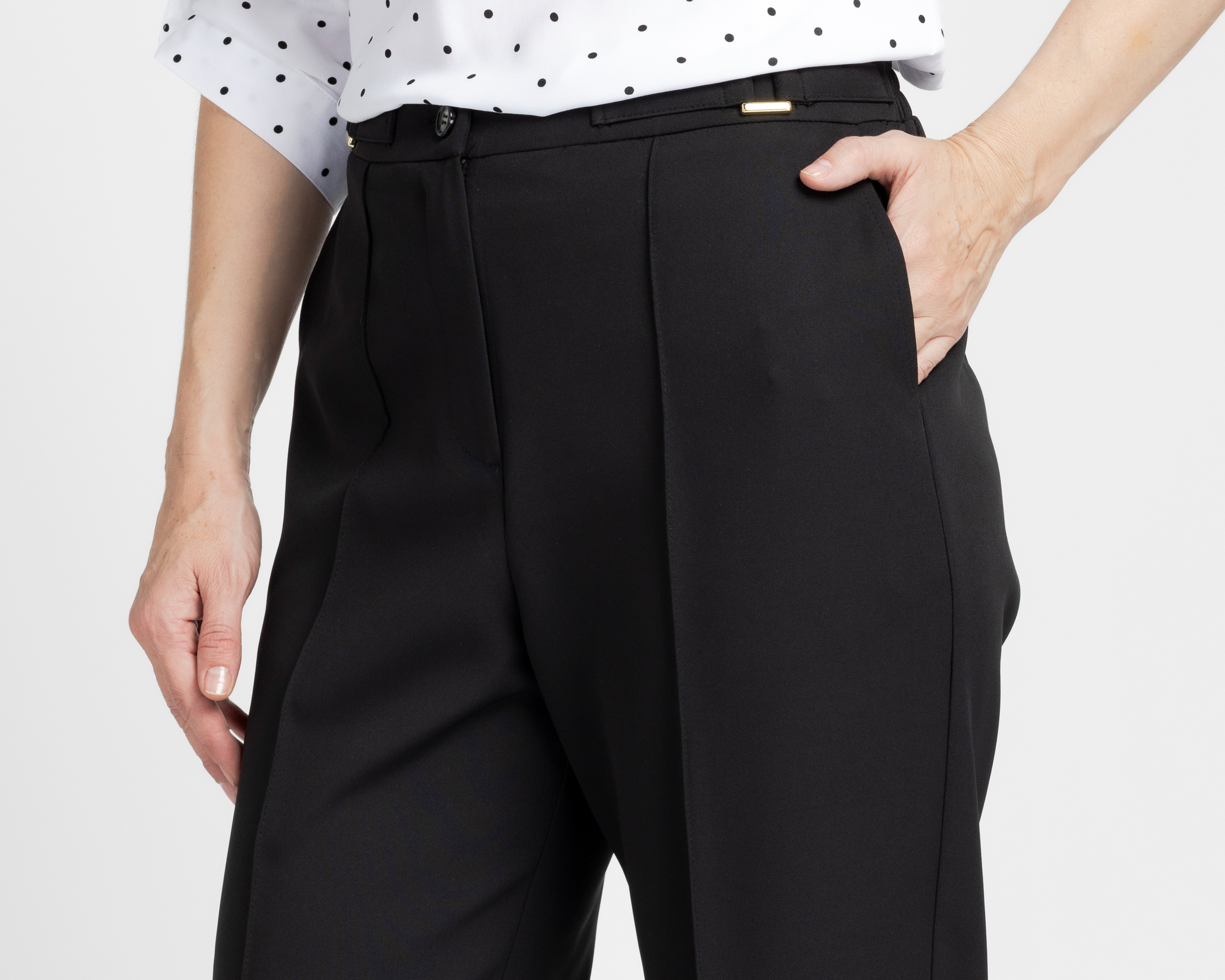 Foto 5 pulgar | Foto 4 | Pantalón de Vestir Sahara Negro para Mujer