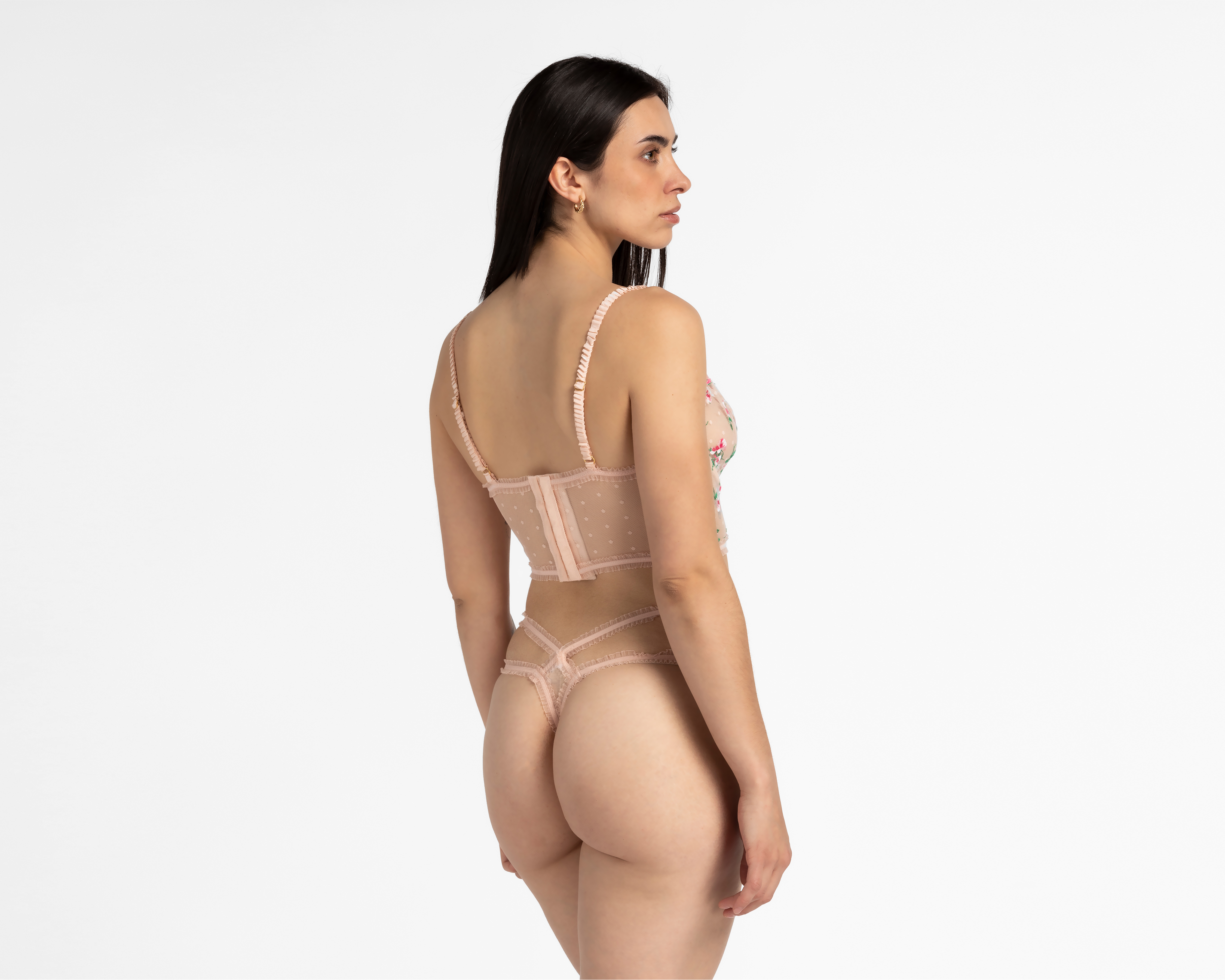 Foto 2 | Foto 2 | Coordinado de Encaje Beauty Secret para Mujer 2 Piezas