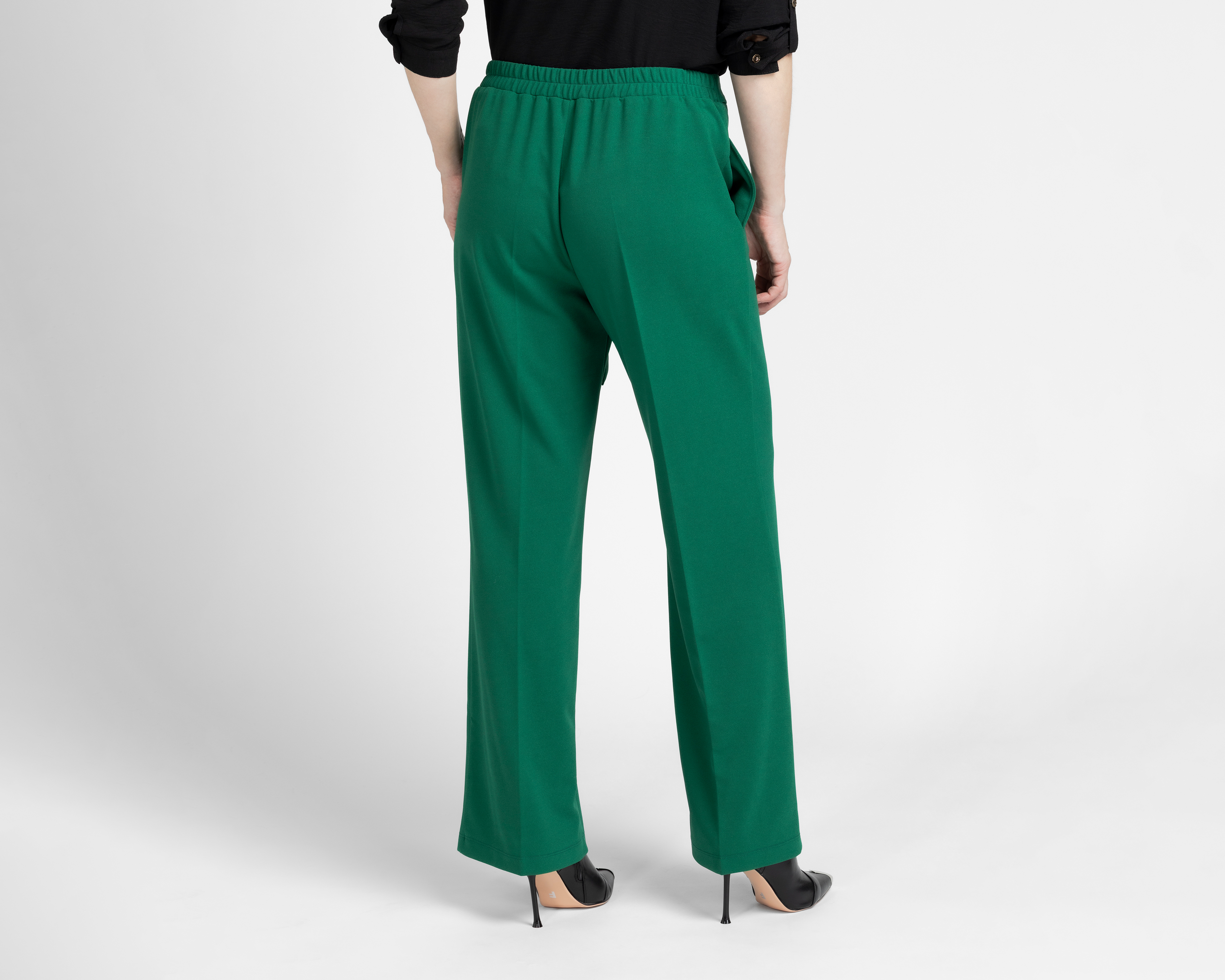 Foto 4 pulgar | Foto 3 | Pantalón de Vestir Sahara Verde para Mujer