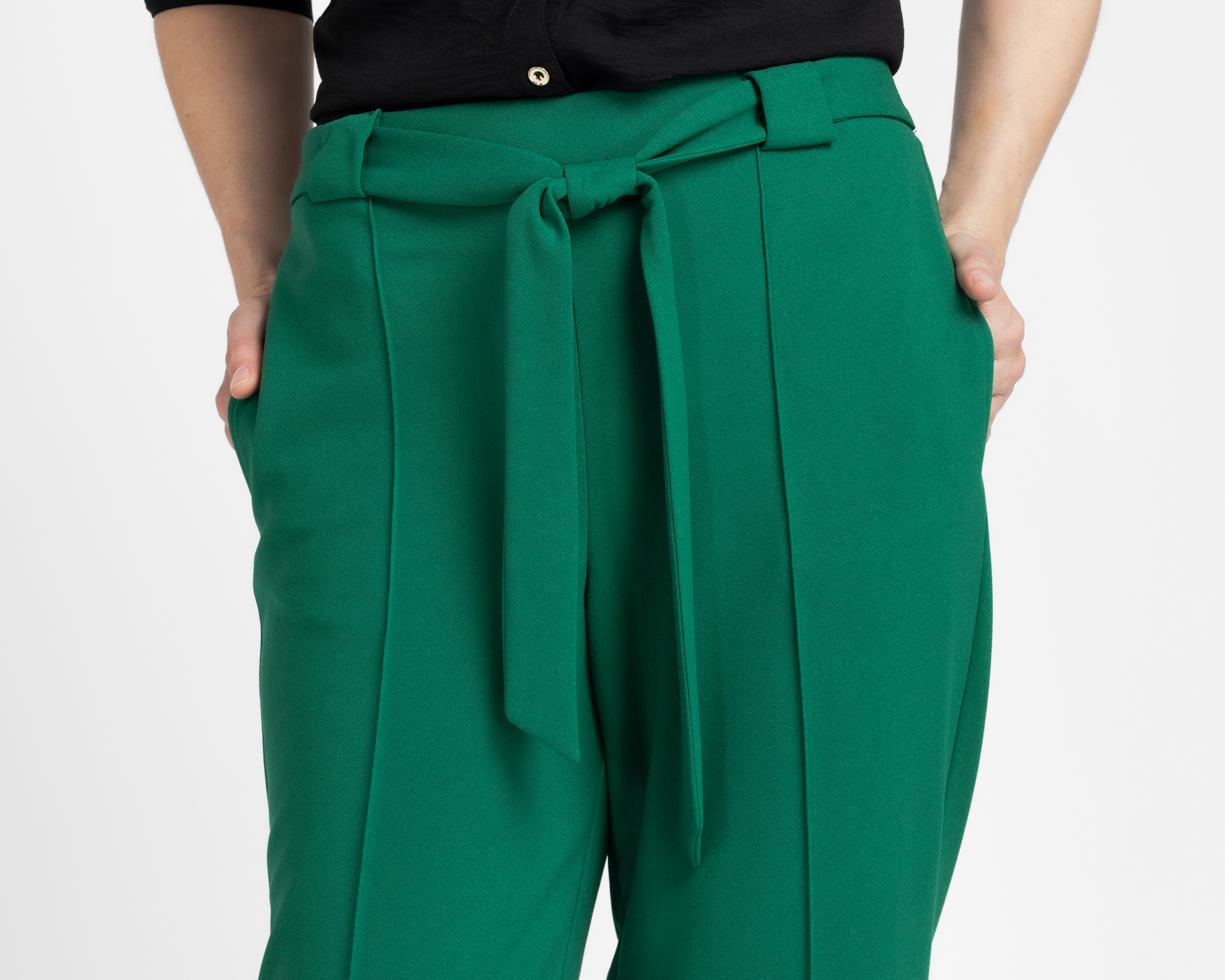 Foto 5 pulgar | Foto 4 | Pantalón de Vestir Sahara Verde para Mujer