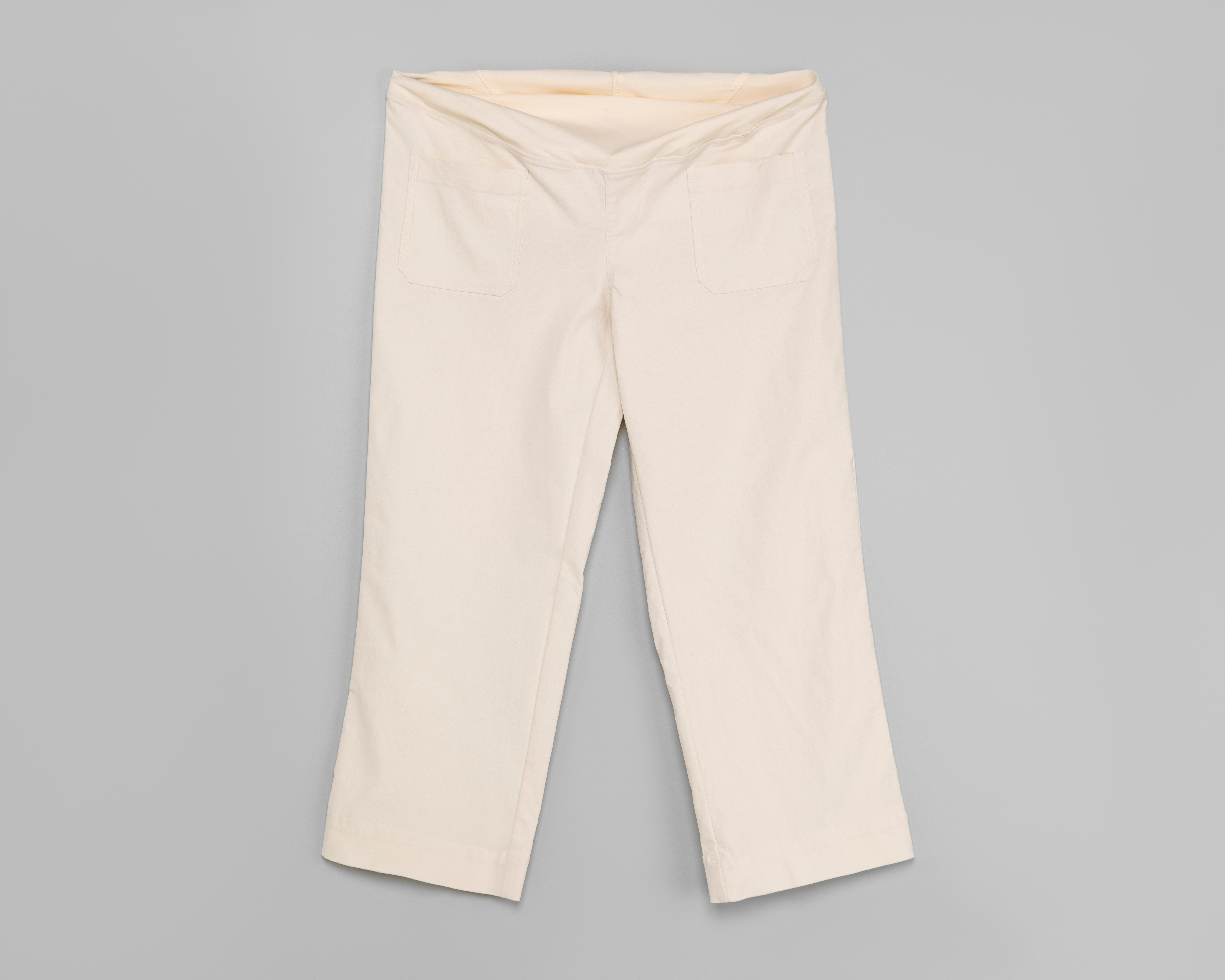 Foto 1 | Foto 1 | Pantalón de Maternidad Blanco Mamá Bella