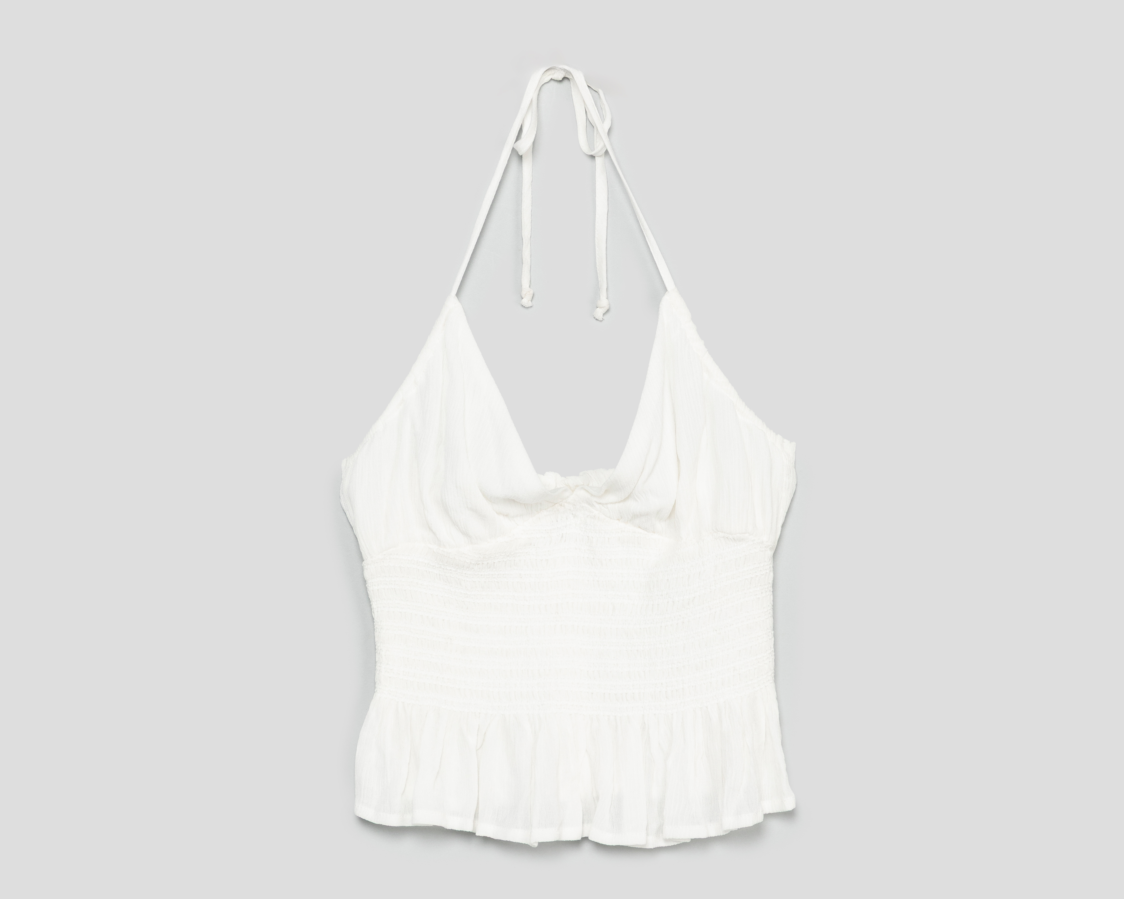 Blusa Blanca Strona para Mujer