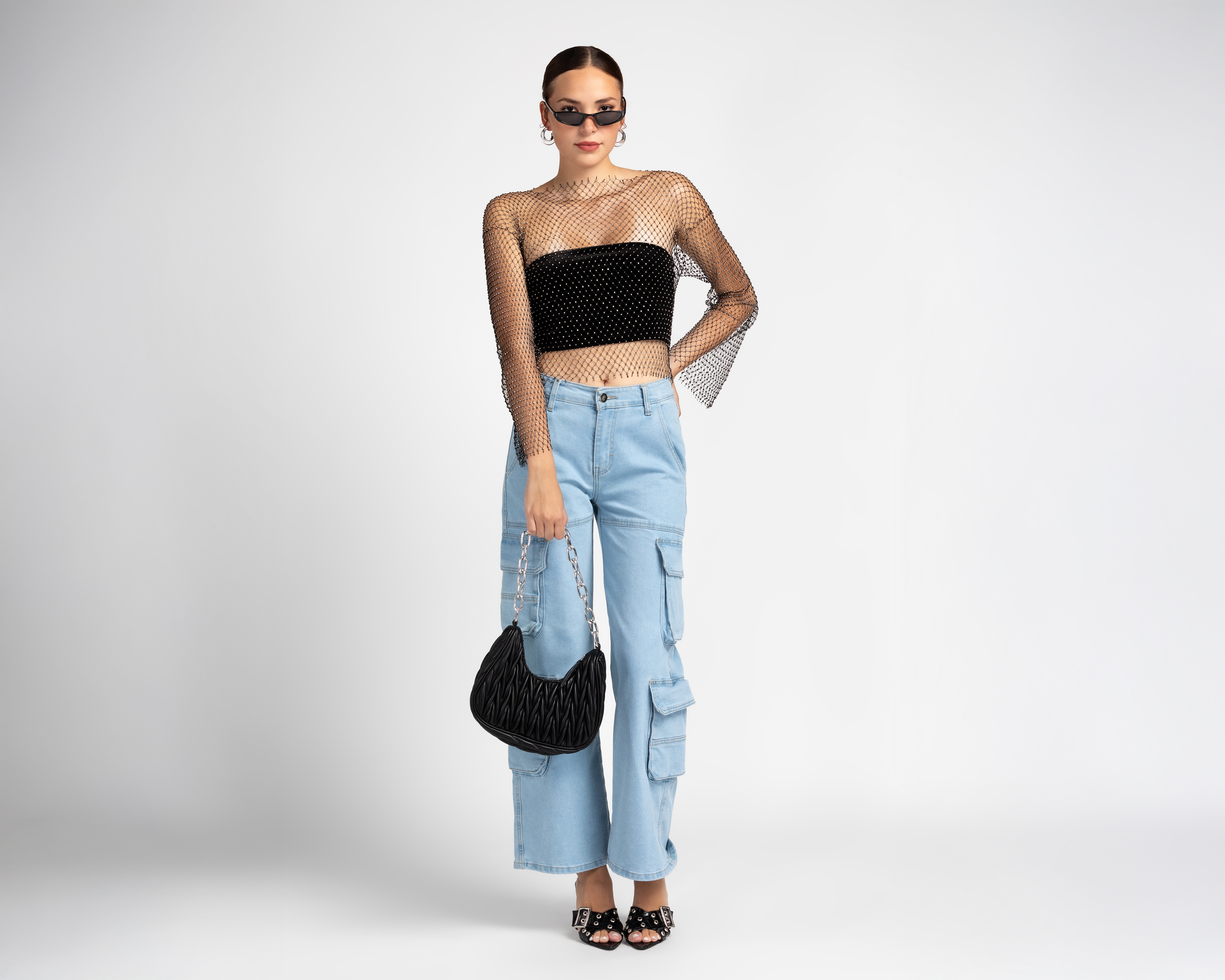 Foto 2 pulgar | Foto 1 | Blusa de Red Eva tu Estilo Íntimo para Mujer