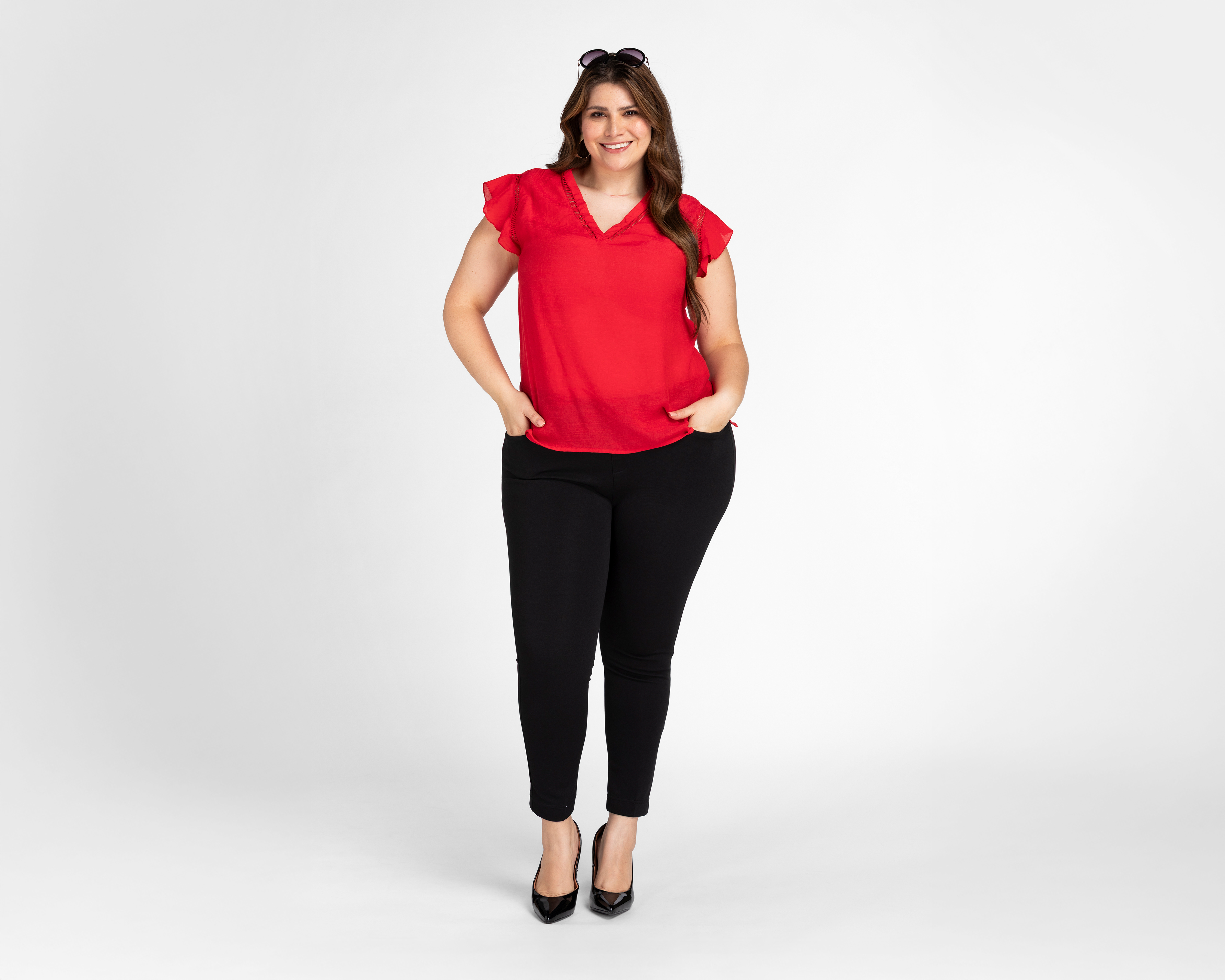 Foto 2 | Foto 2 | Pantalón de Vestir Sahara Negro para Mujer