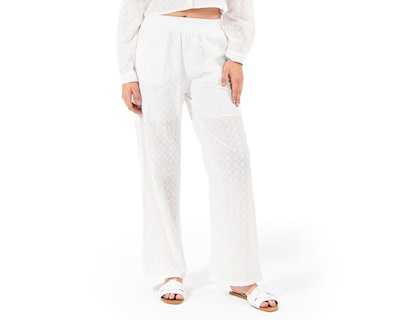 Foto 1 | Foto 1 | Pantalón Ancho Forever 21 Bordado para Mujer