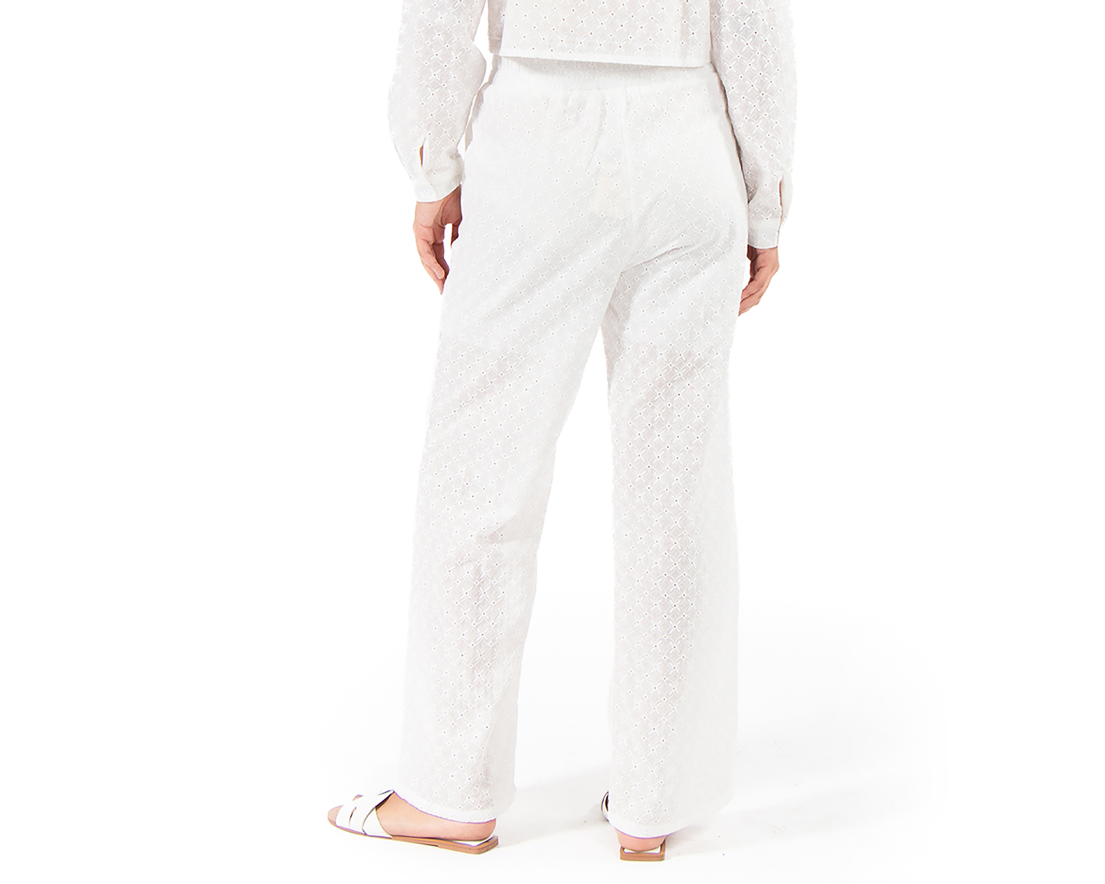 Foto 4 pulgar | Foto 3 | Pantalón Ancho Forever 21 Bordado para Mujer