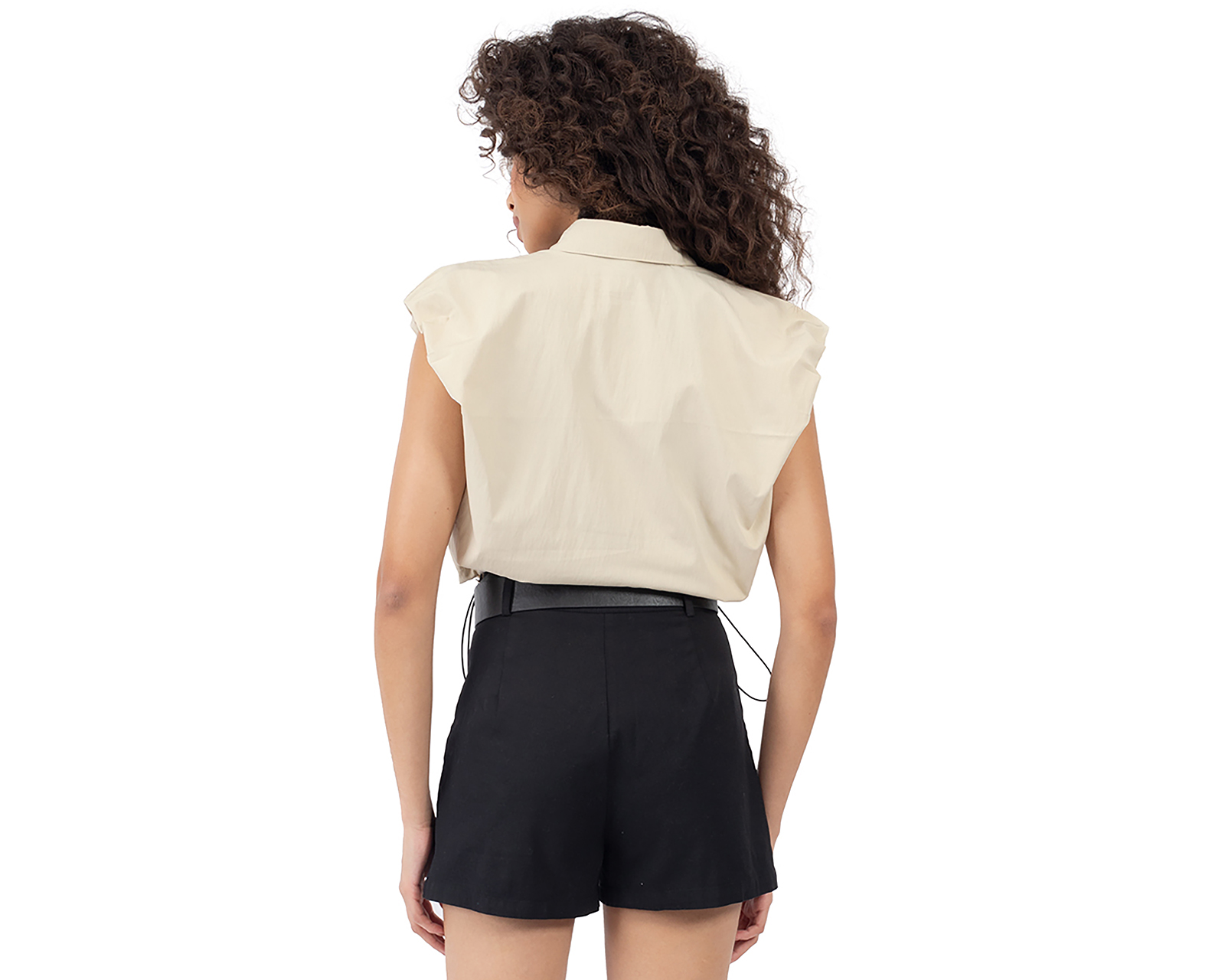 Foto 4 pulgar | Foto 3 | Blusa con Jaretas Forever 21 para Mujer