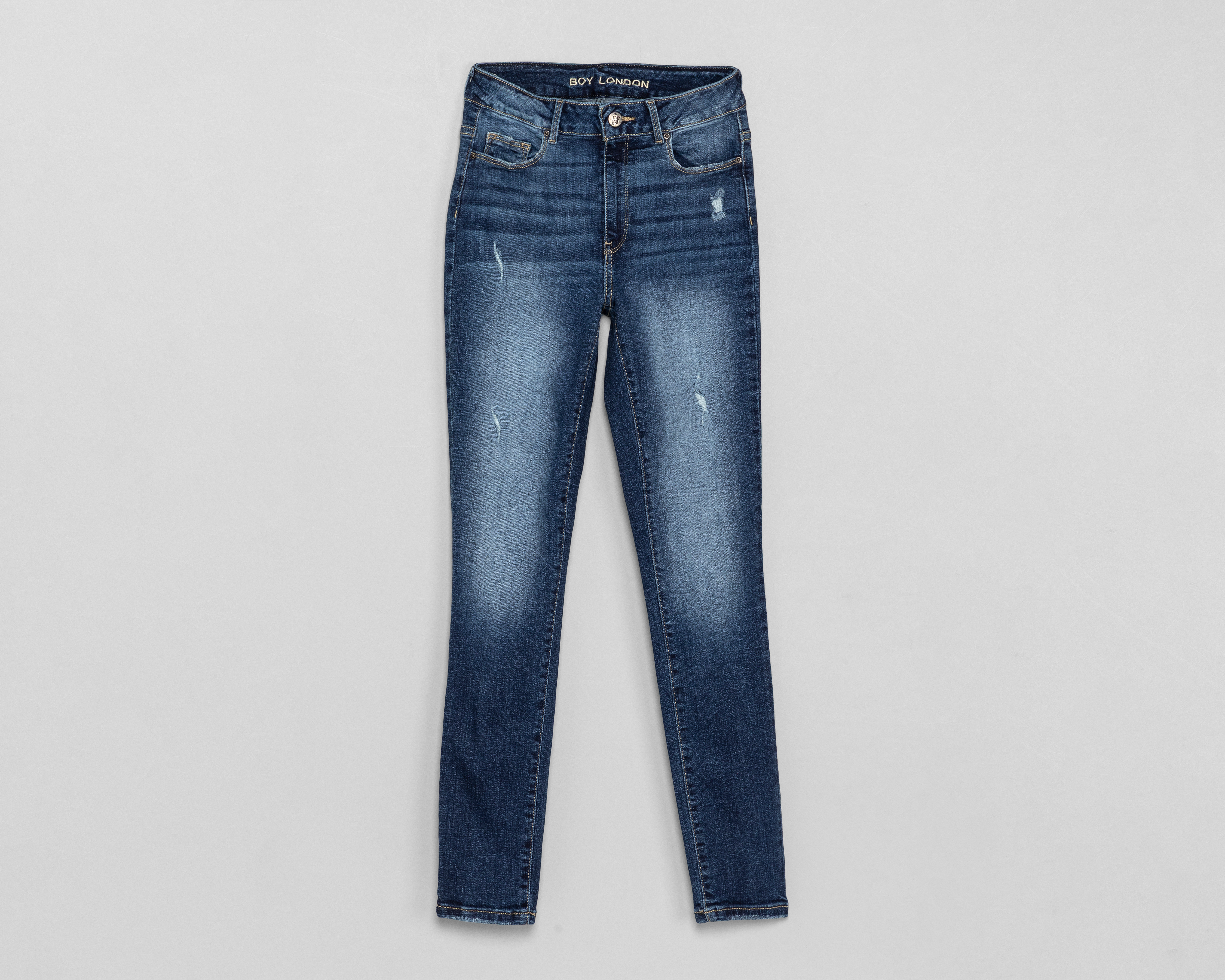 Foto 2 pulgar | Foto 1 | Jeans Skinny Boy London para Mujer