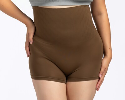 Foto 1 | Foto 1 | Faja tipo Short Café Wunderwear Media Compresión para Mujer
