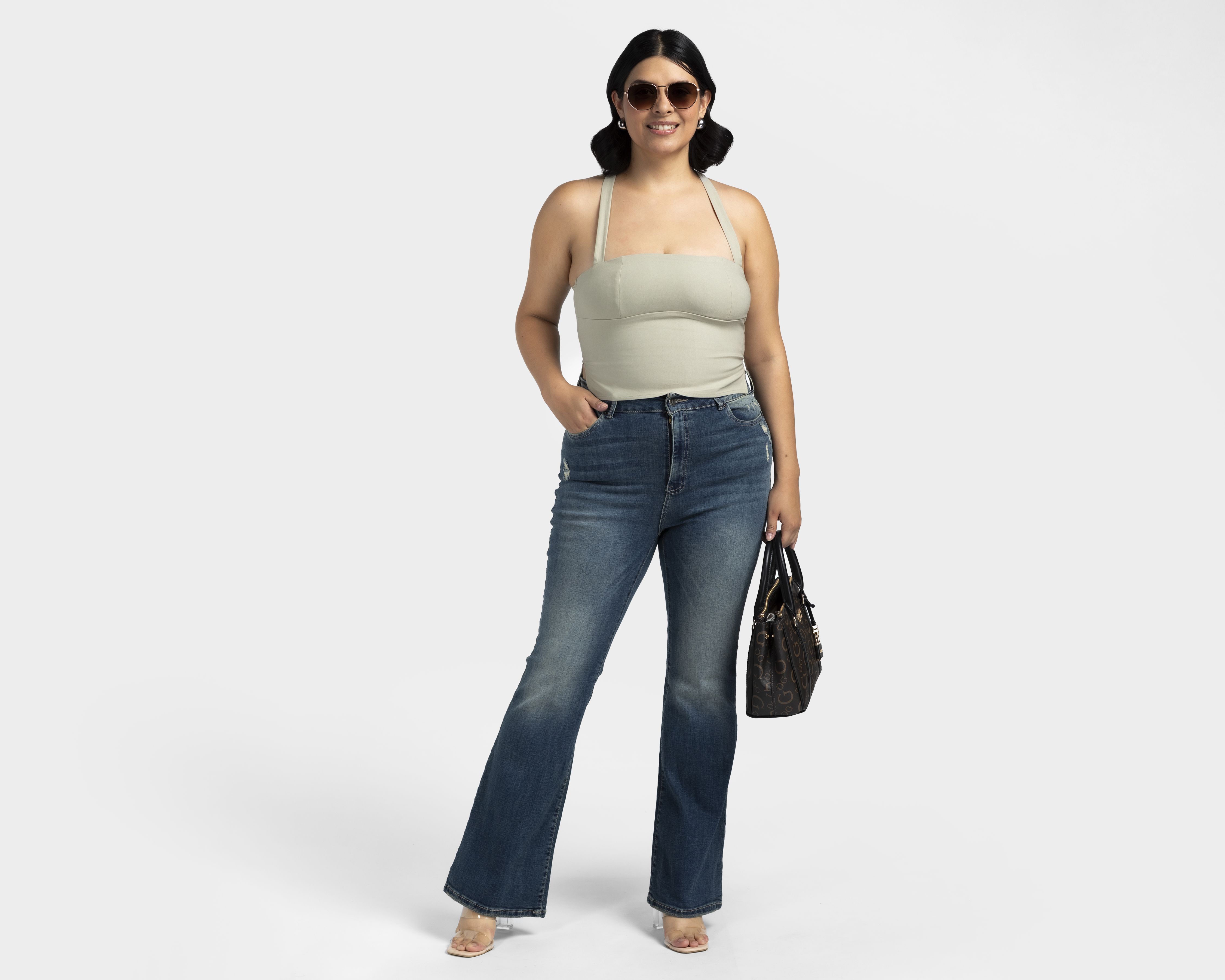 Foto 2 | Foto 2 | Jeans Flare Boy London para Mujer