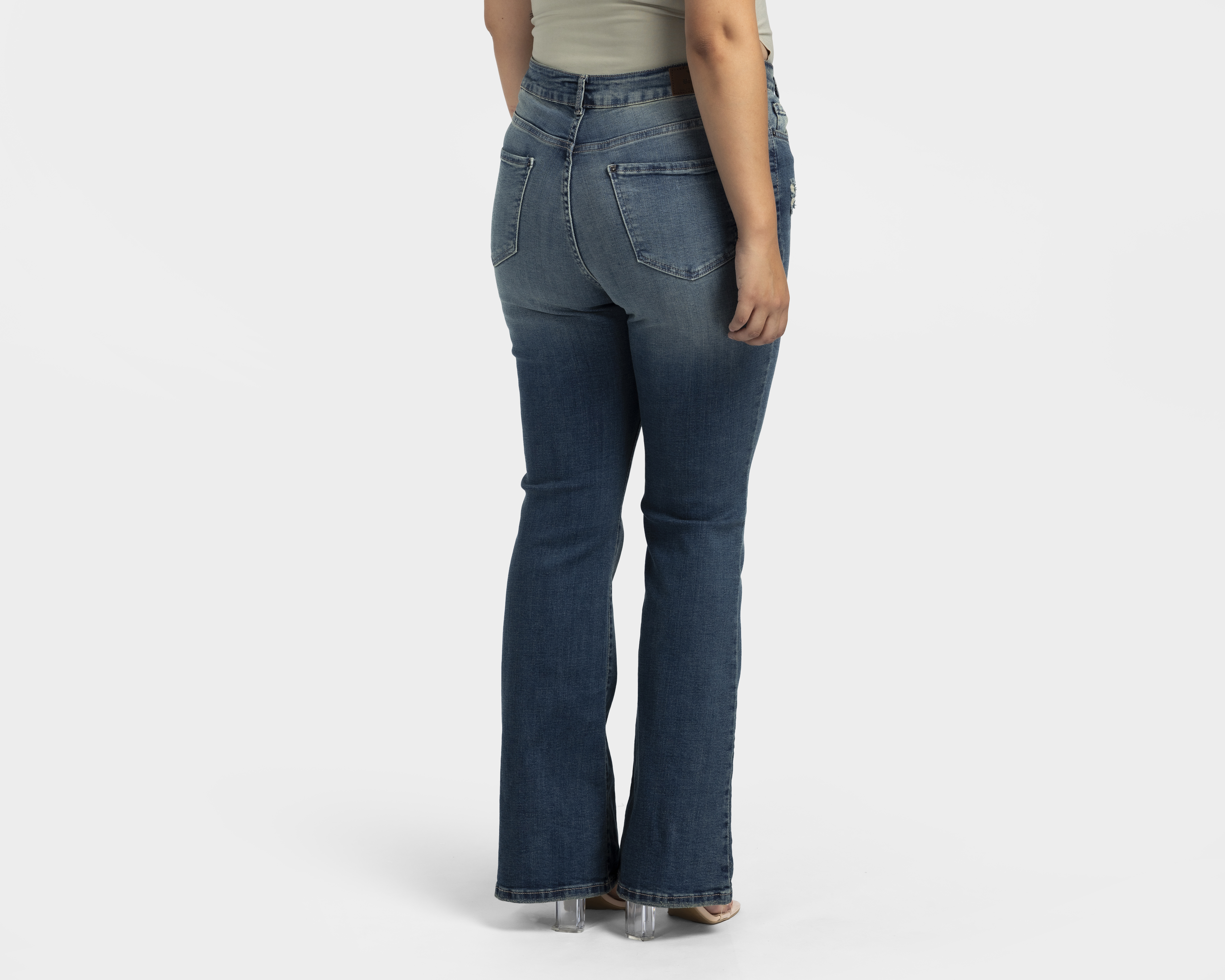 Foto 3 | Foto 3 | Jeans Flare Boy London para Mujer