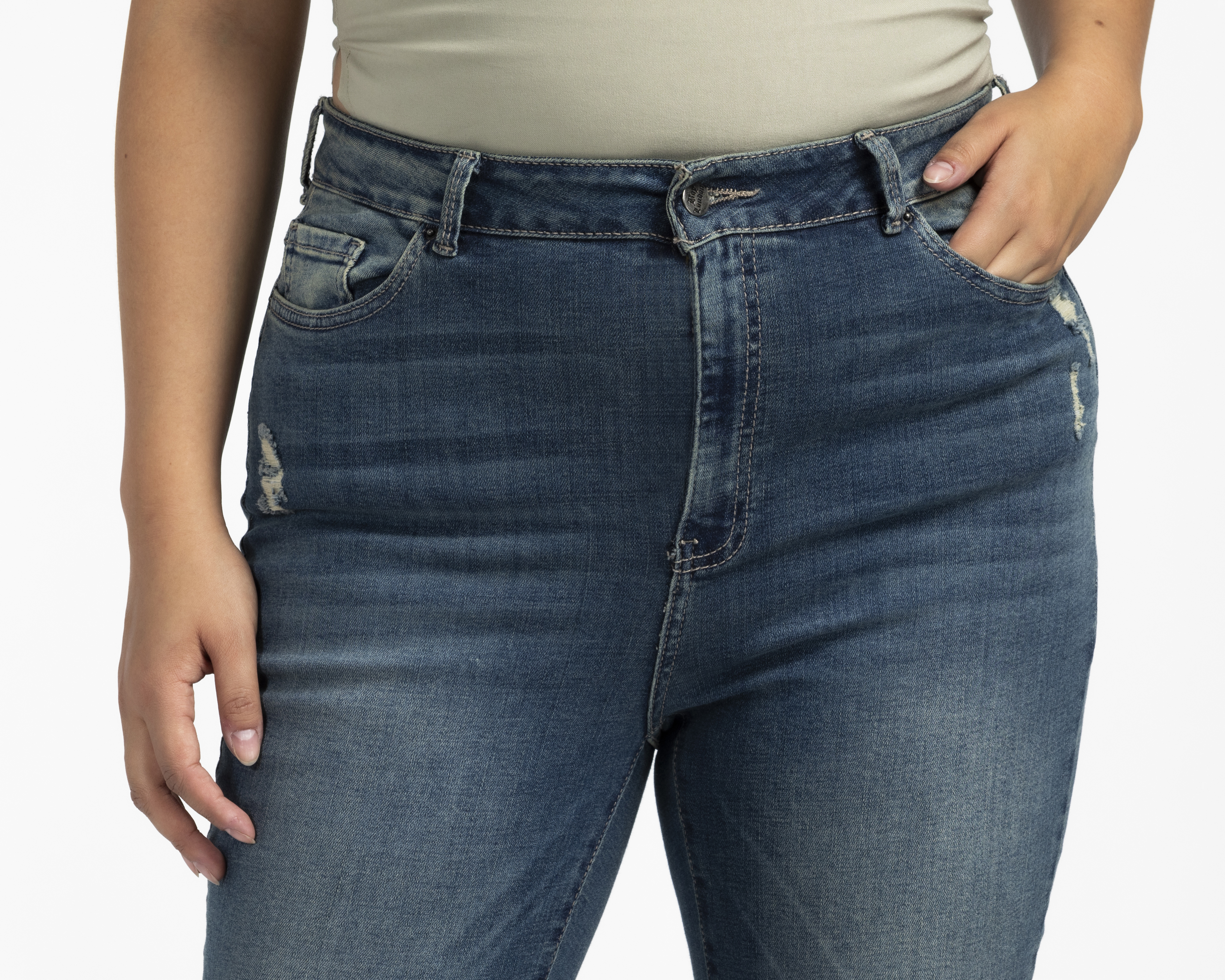 Foto 4 | Foto 4 | Jeans Flare Boy London para Mujer