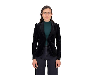 Foto 2 | Foto 2 | Blazer con Solapa Jennifer Lopez Manga Larga