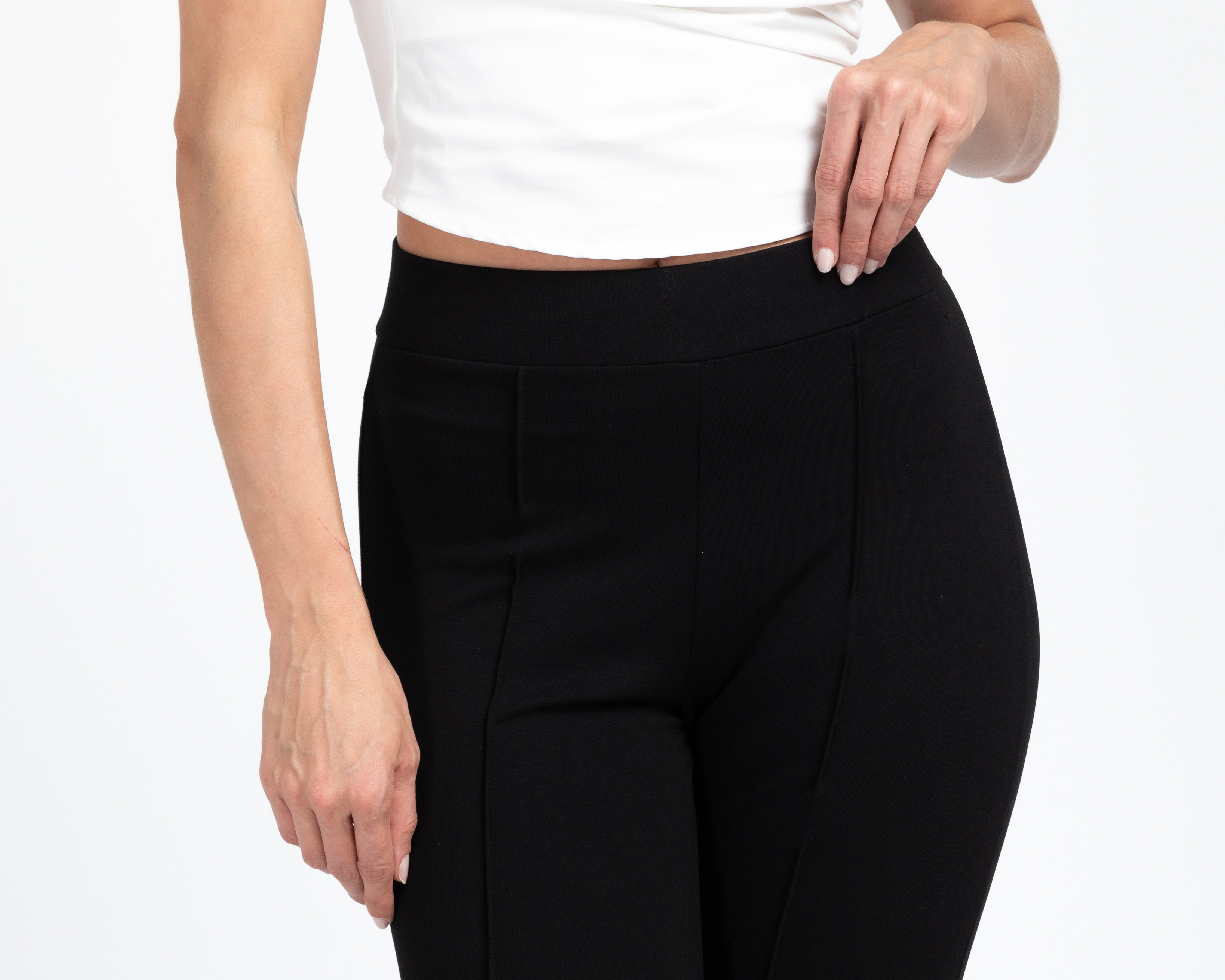 Foto 5 pulgar | Foto 4 | Leggings Negros Bebe para Mujer