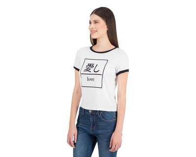 Foto 1 | Foto 1 | Playera Thinner Blanca Cuello Redondo