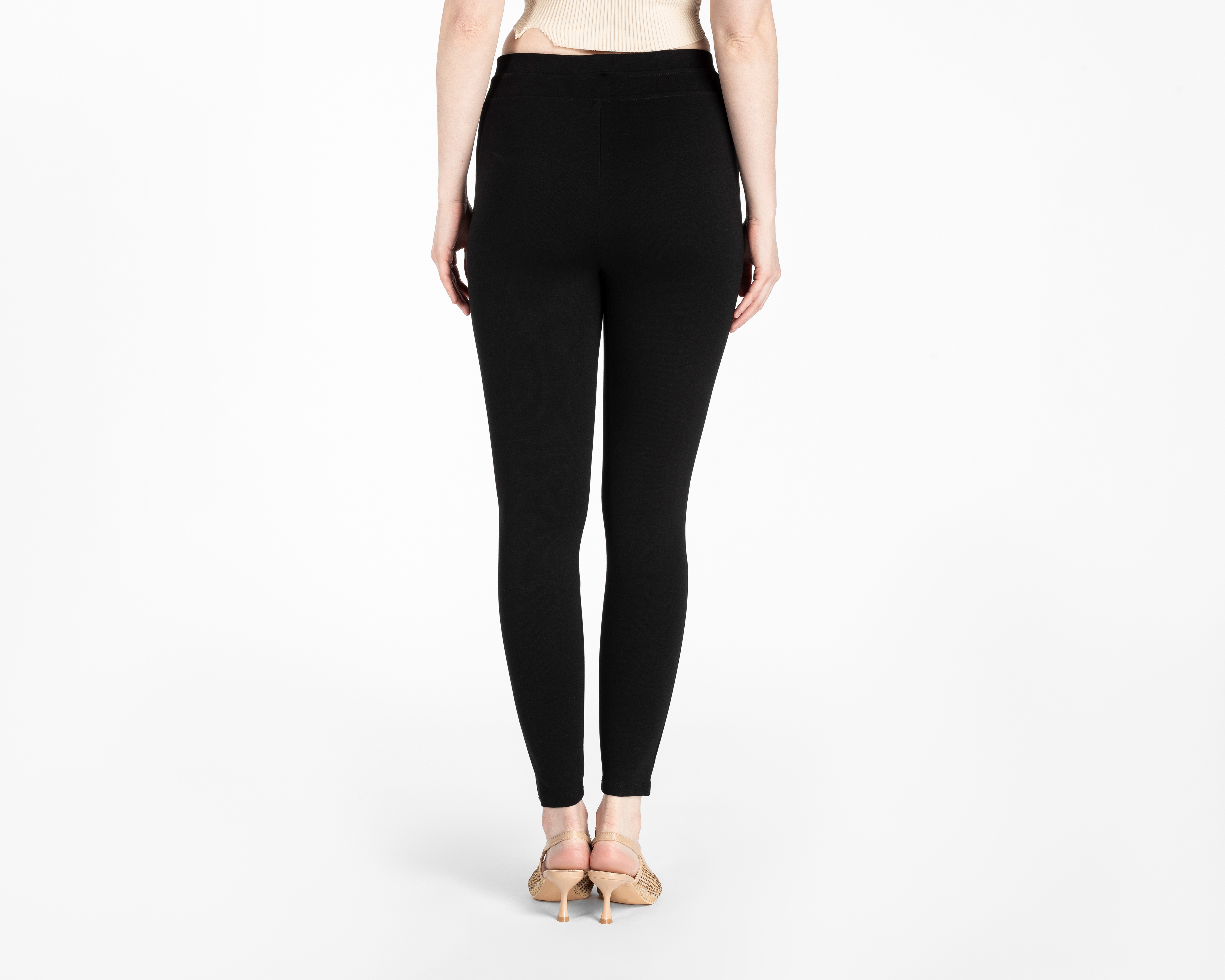 Foto 4 pulgar | Foto 3 | Leggings Negros Jennifer Lopez Juvenil