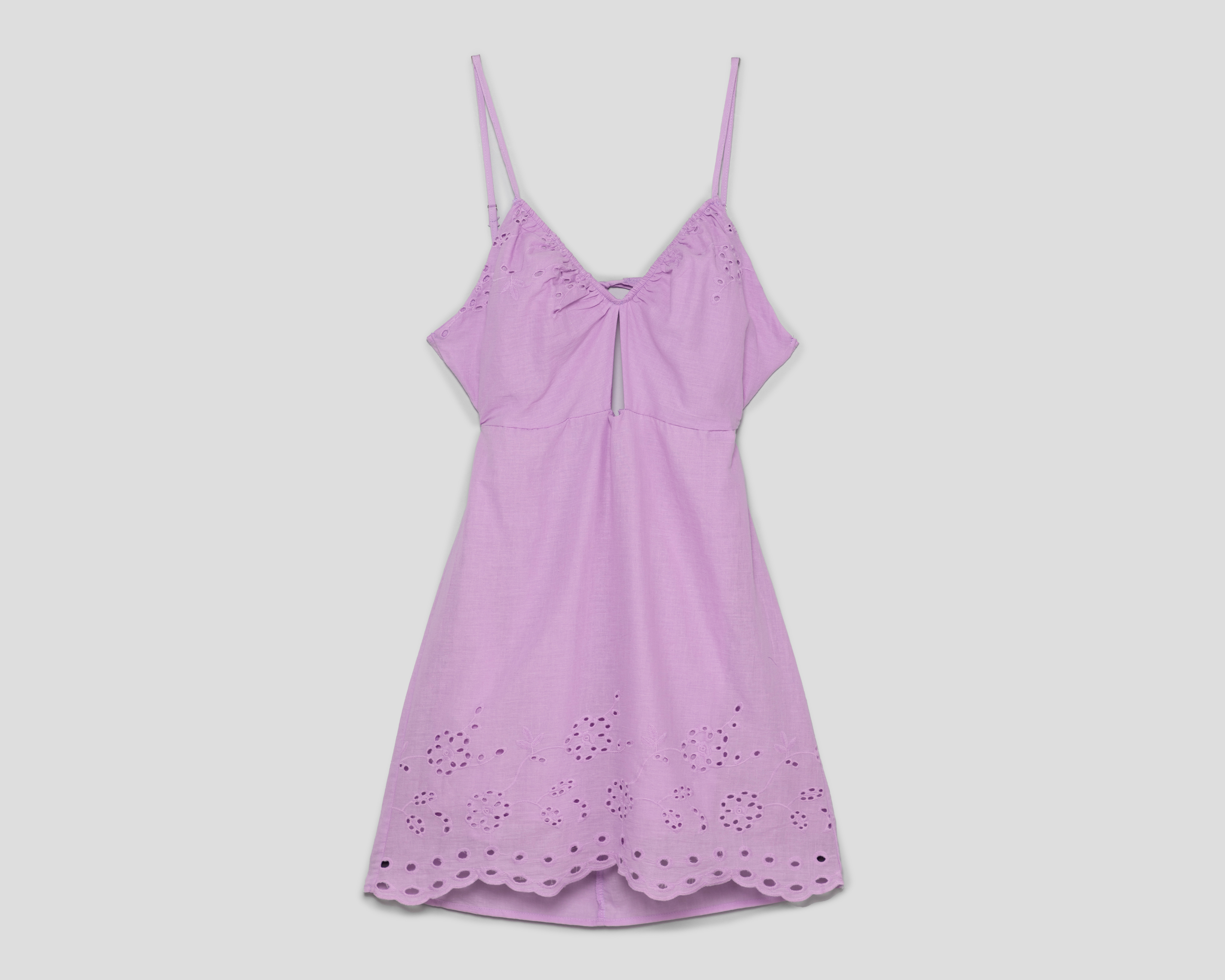 Vestido Casual 18 Forever Morado con Tirantes