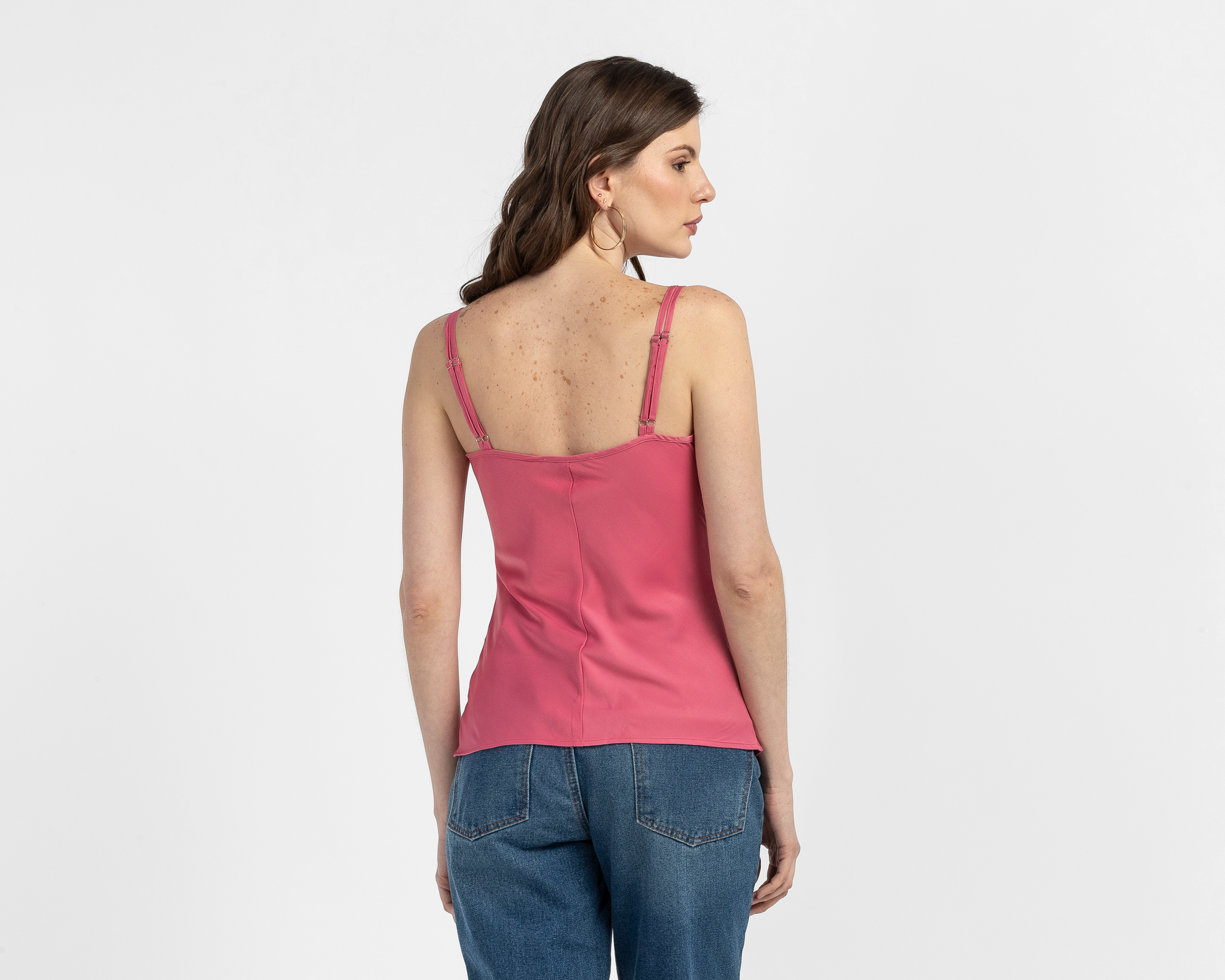 Foto 4 pulgar | Foto 3 | Blusa con Tirantes Jennifer Lopez para Mujer