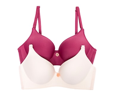 Foto 1 | Foto 1 | Brasier sin Varilla Beauty Secret Media Copa para Mujer 2 Pack