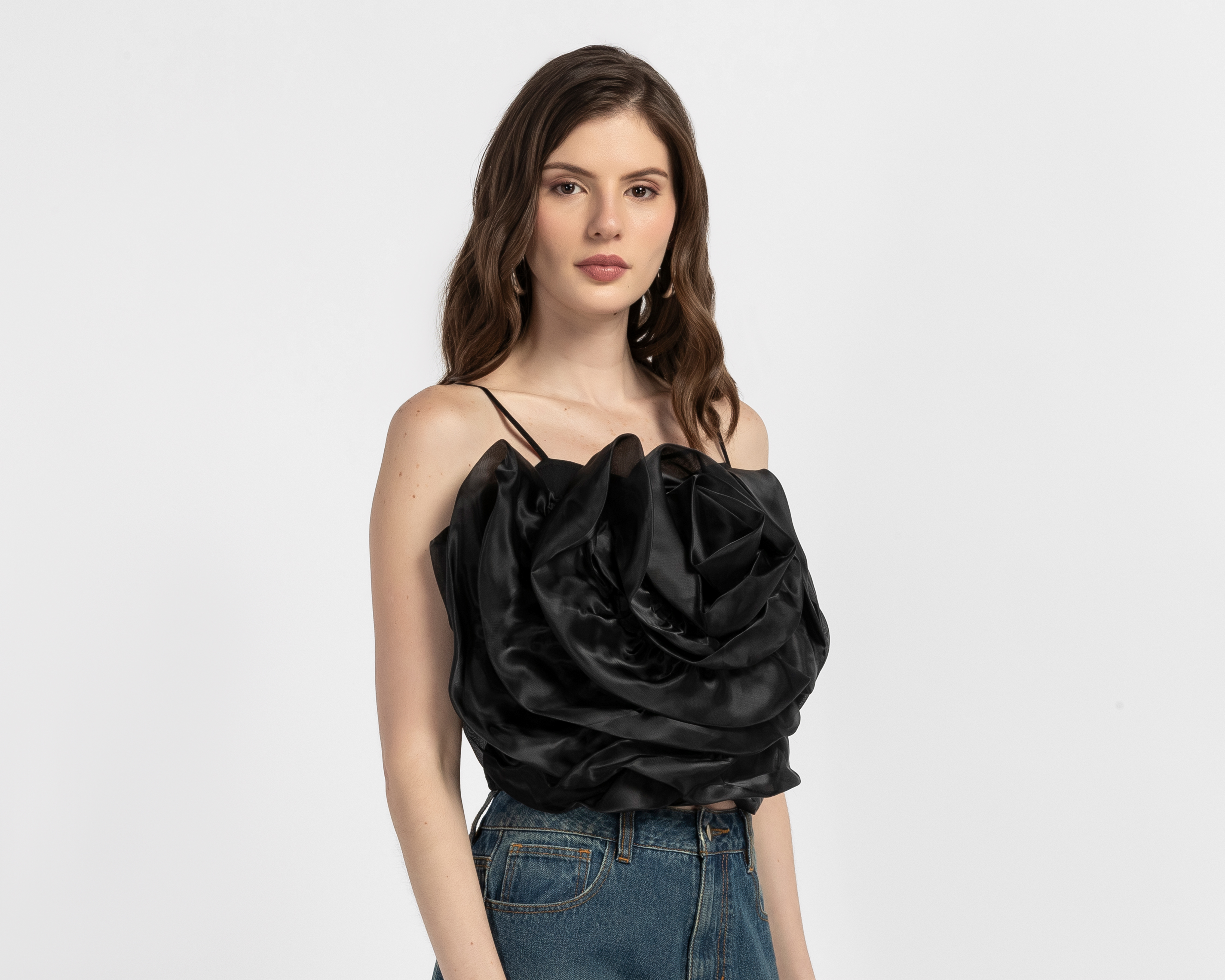 Foto 2 pulgar | Foto 1 | Blusa de Tirantes Jennifer Lopez para Mujer