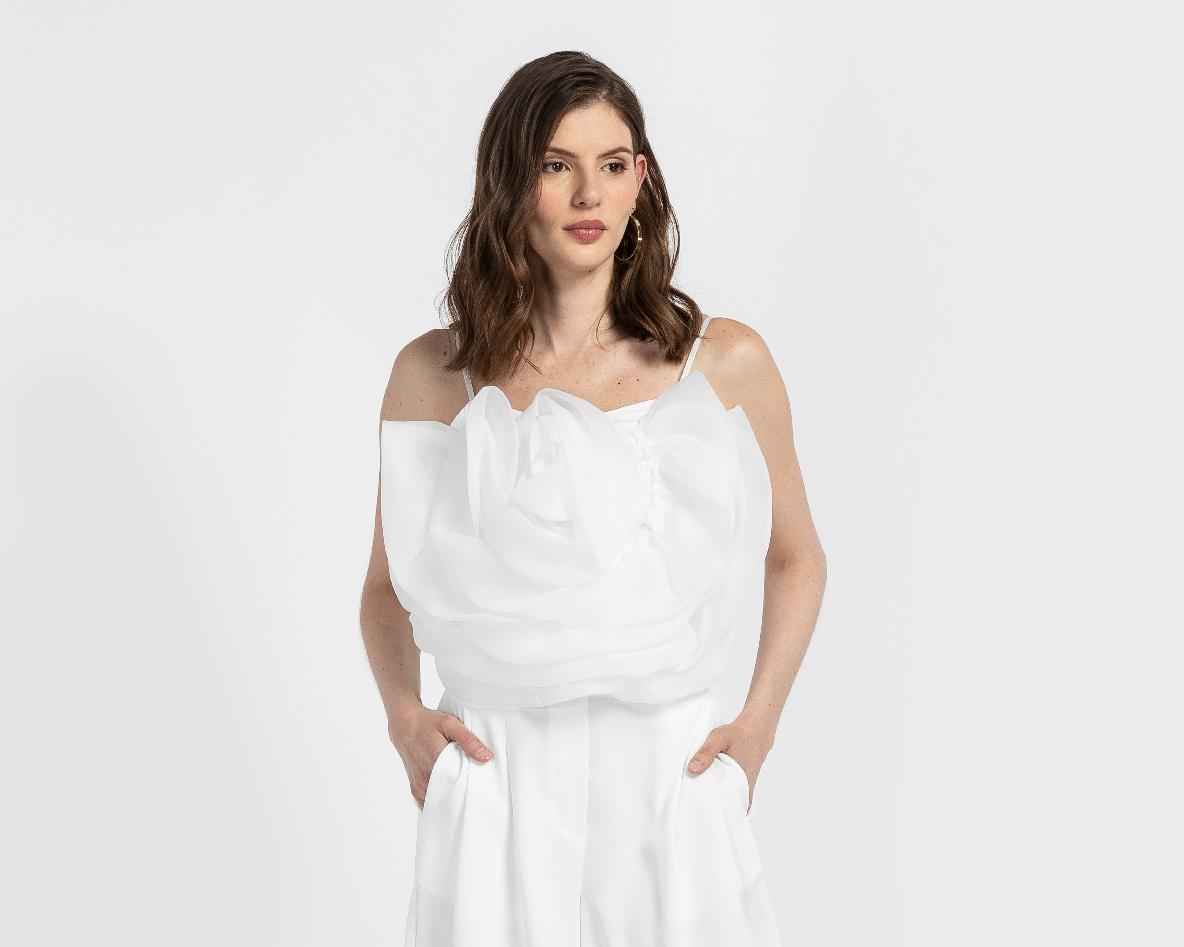 Foto 2 pulgar | Foto 1 | Blusa de Tirantes Jennifer Lopez para Mujer