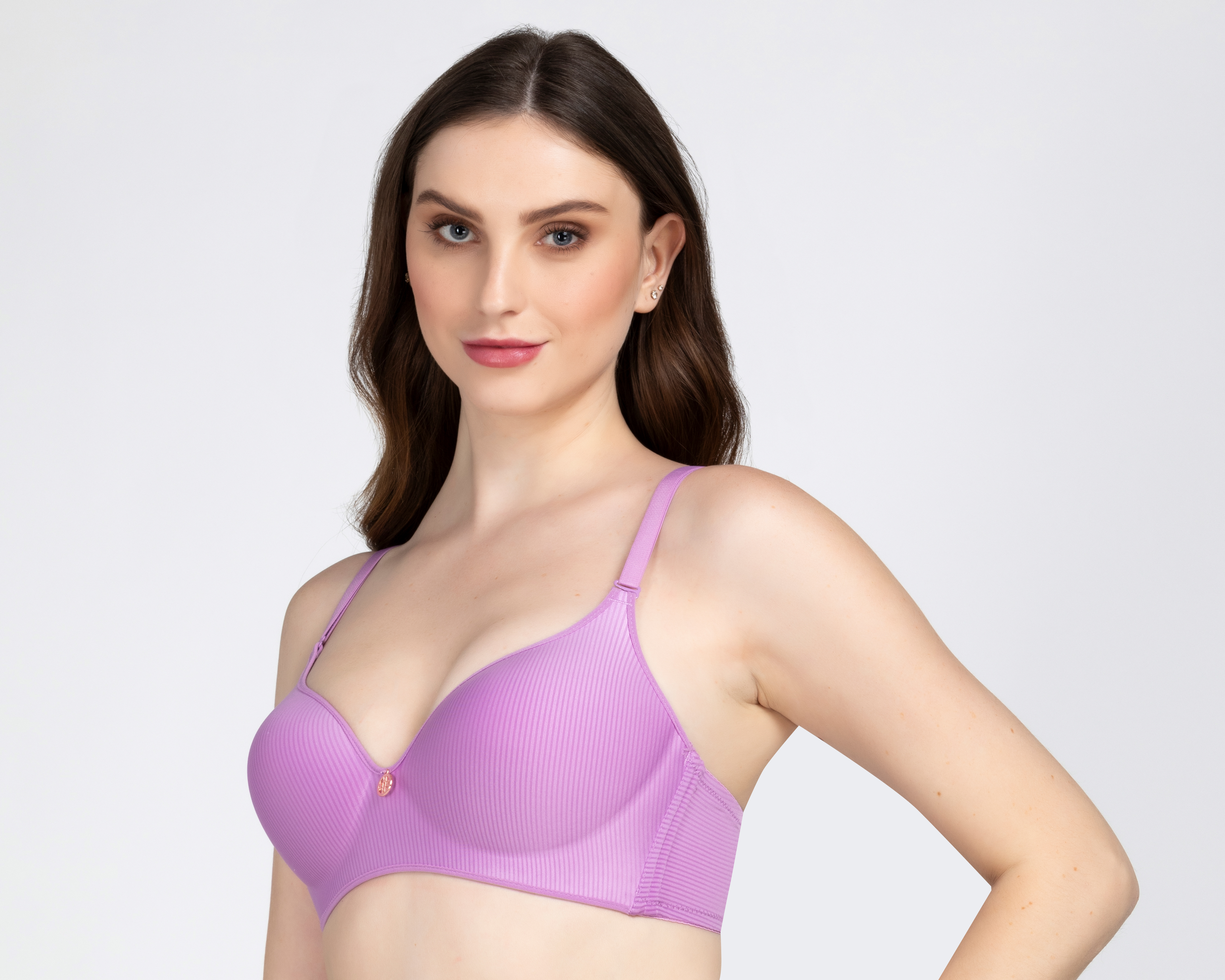 Foto 2 | Foto 2 | Brasier Básico Beauty Secret Copa Completa para Mujer 3 Pack