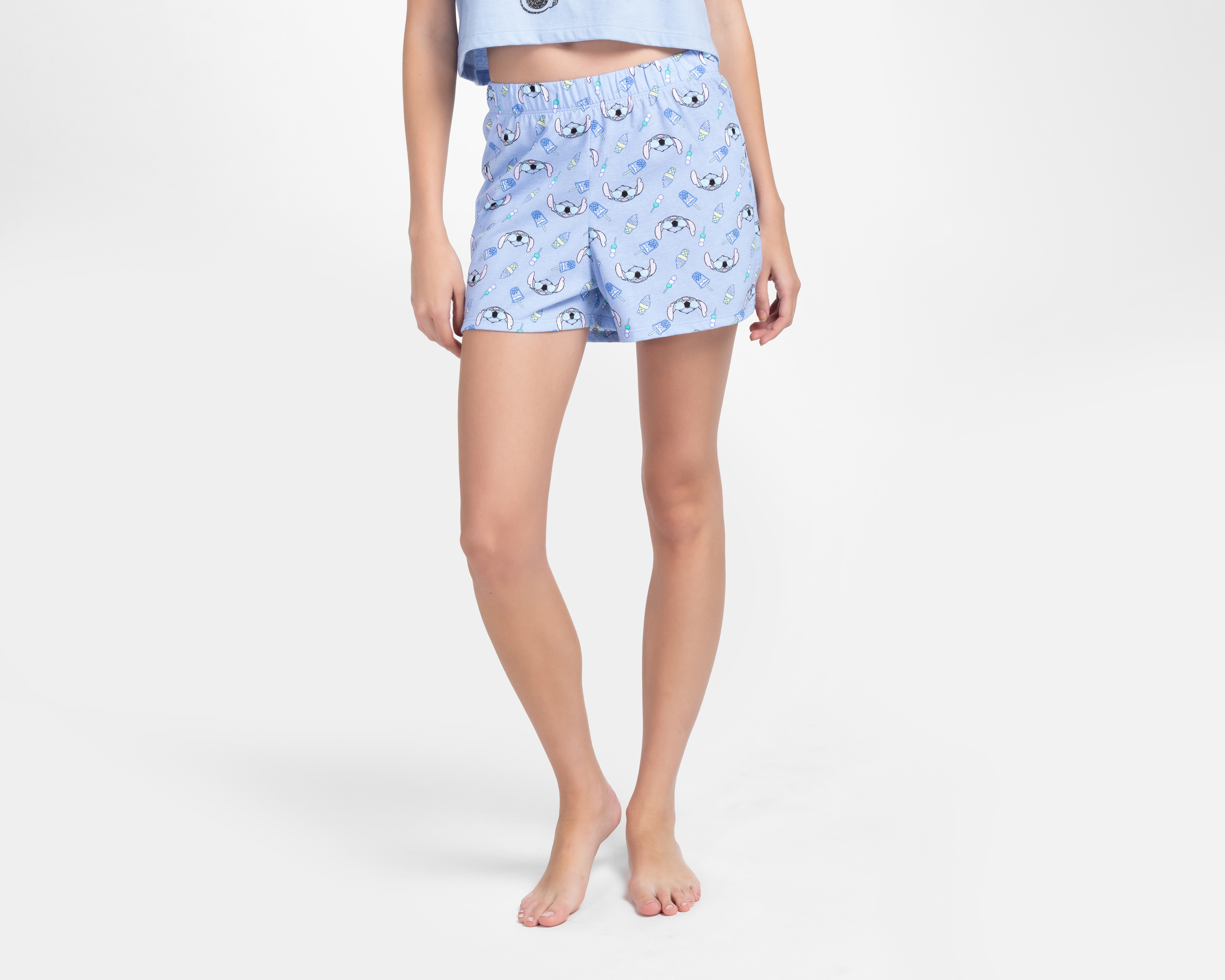 Foto 5 pulgar | Foto 4 | Pijama Disney para Mujer 2 Piezas