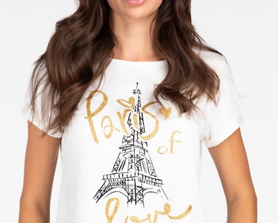 Foto 4 | Foto 4 | Playera 18 Forever Estampada para Mujer