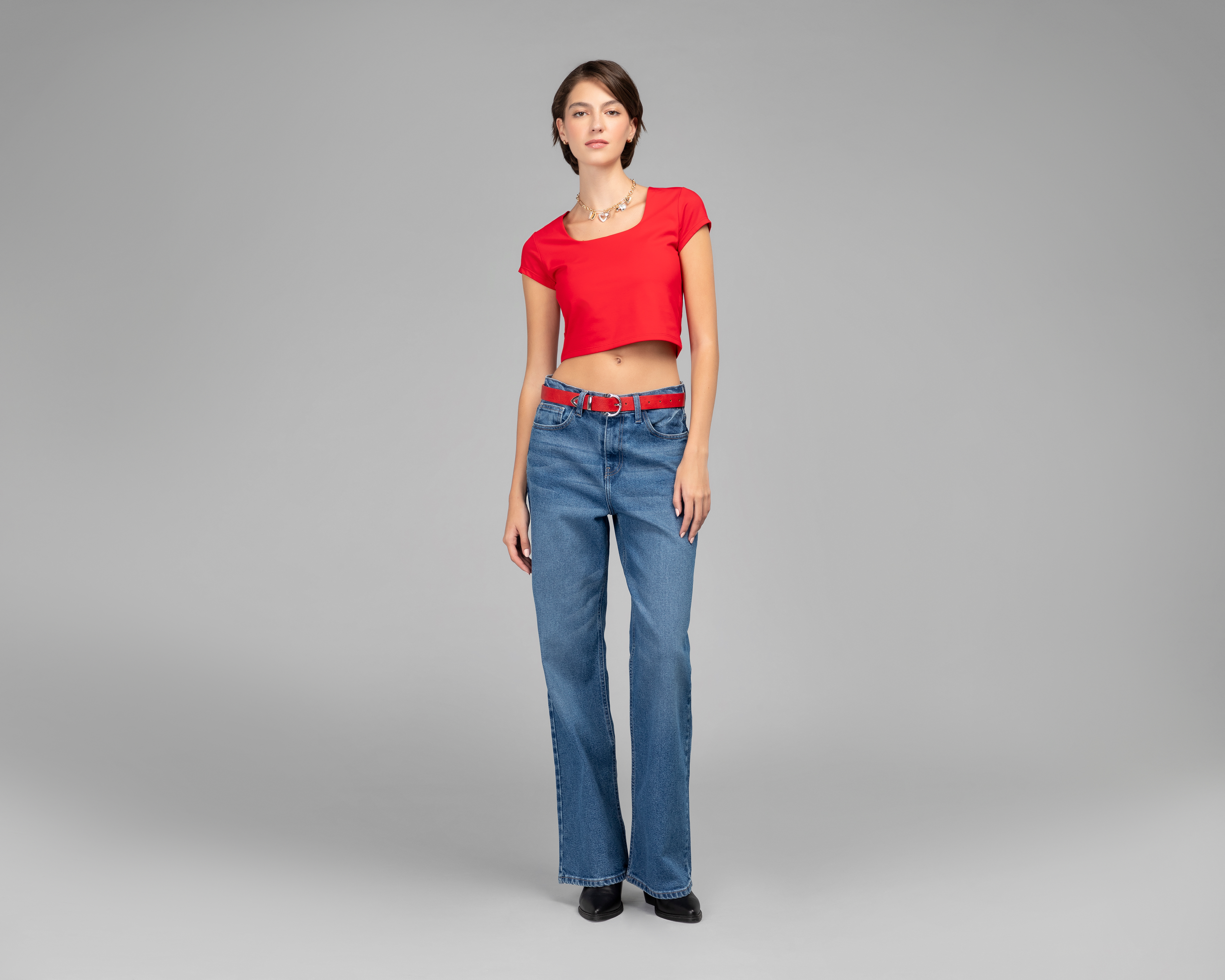 Foto 1 | Foto 1 | Playera Strona Roja para Mujer