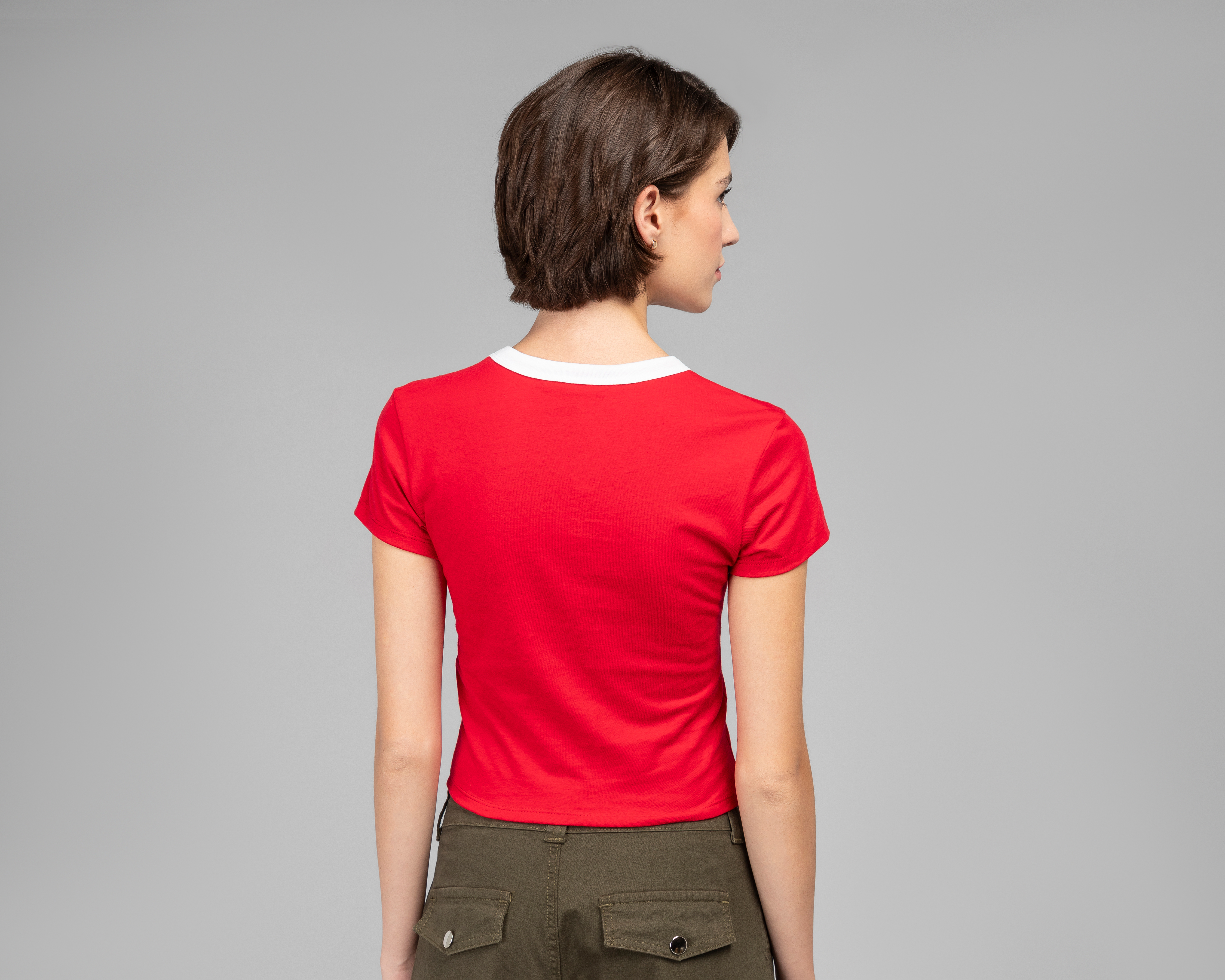 Foto 3 | Foto 3 | Playera Strona Roja para Mujer