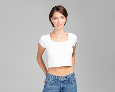 Foto 2 | Foto 2 | Playera Strona Blanca para Mujer