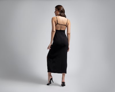 Foto 3 | Foto 3 | Vestido Jennifer Lopez de Noche Midi con Abertura