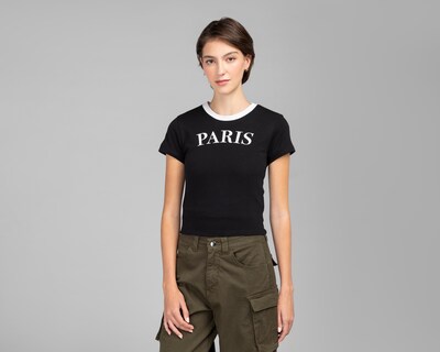 Foto 2 | Foto 2 | Playera Strona Negra para Mujer