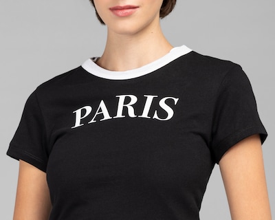 Foto 4 | Foto 4 | Playera Strona Negra para Mujer