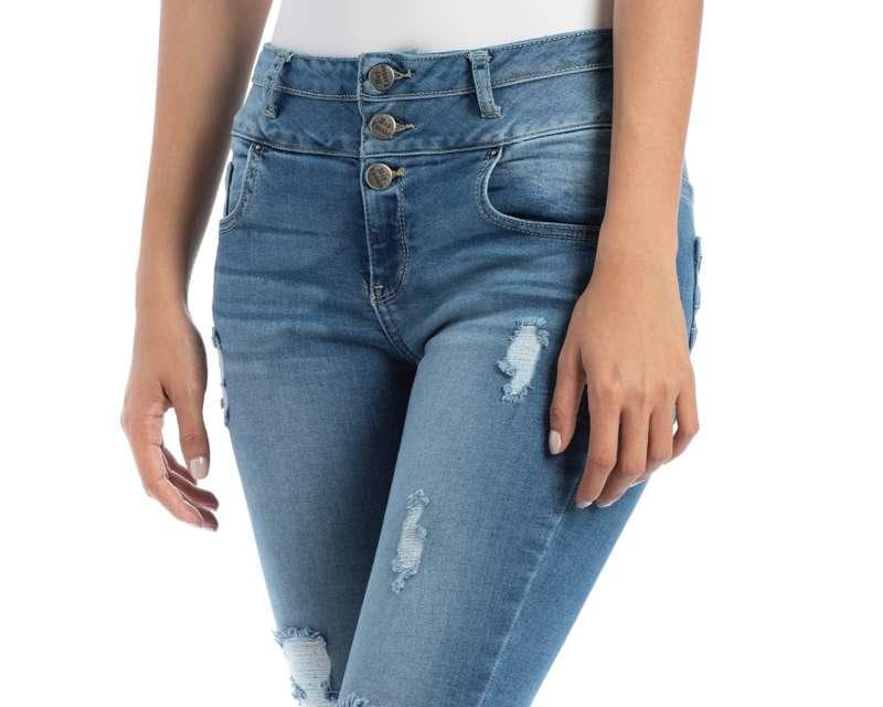 Foto 4 pulgar | Foto 3 | Jeans Skinny Boy London para Mujer