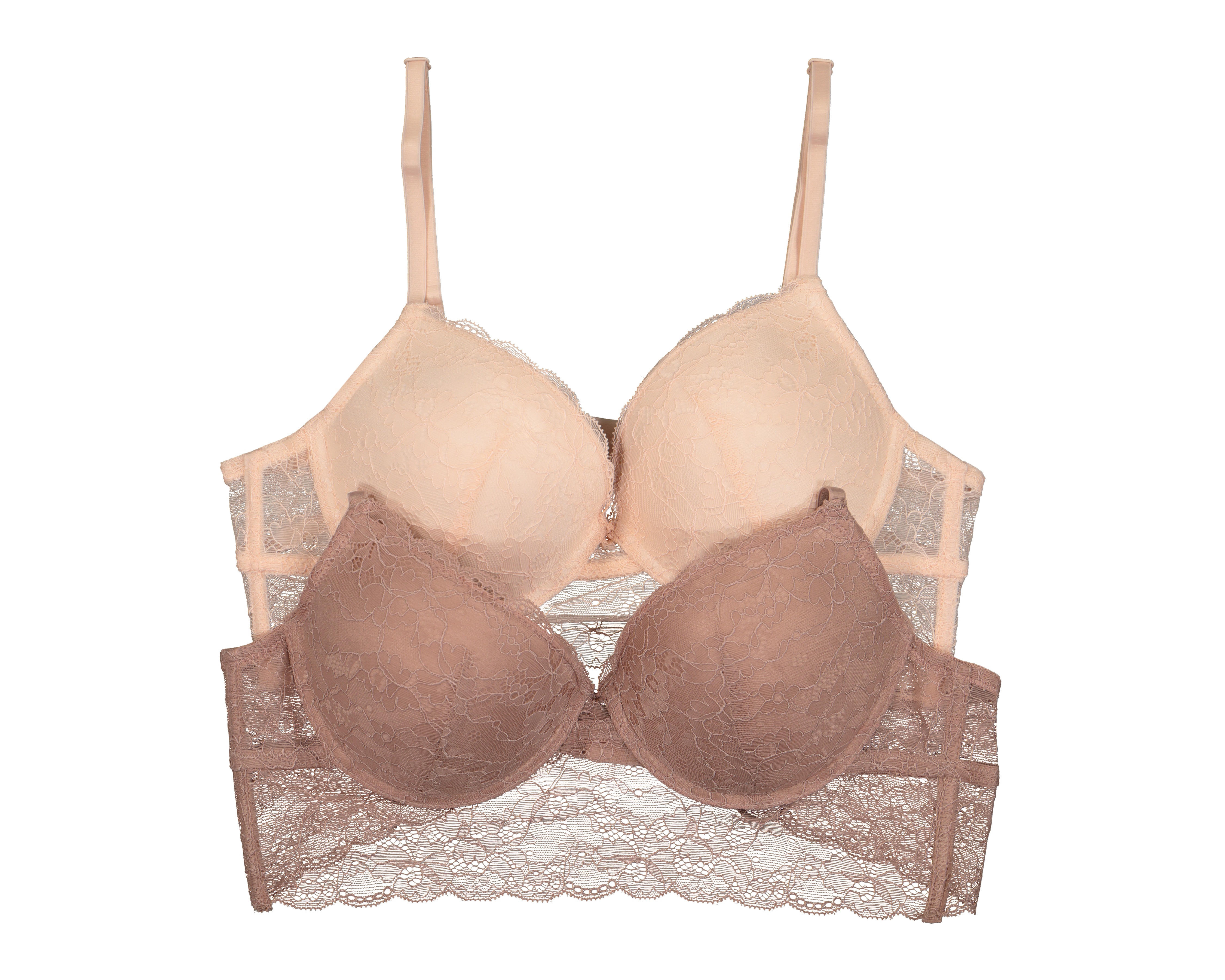 Brasier con Encaje Eva tu Estilo Íntimo Copa Completa 2 Pack