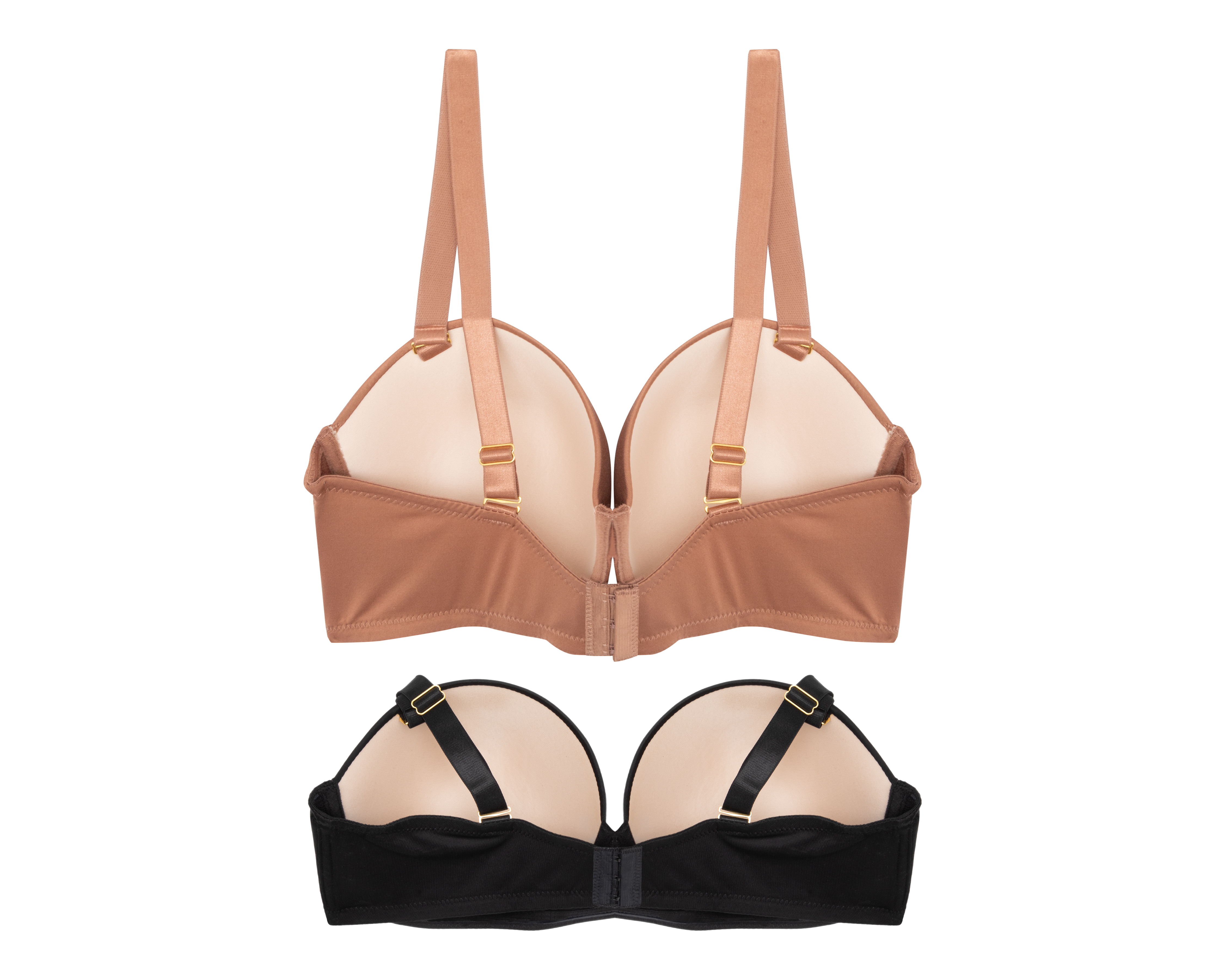 Foto 4 pulgar | Foto 3 | Brasier Beauty Secret Media Copa para Mujer 2 Pack