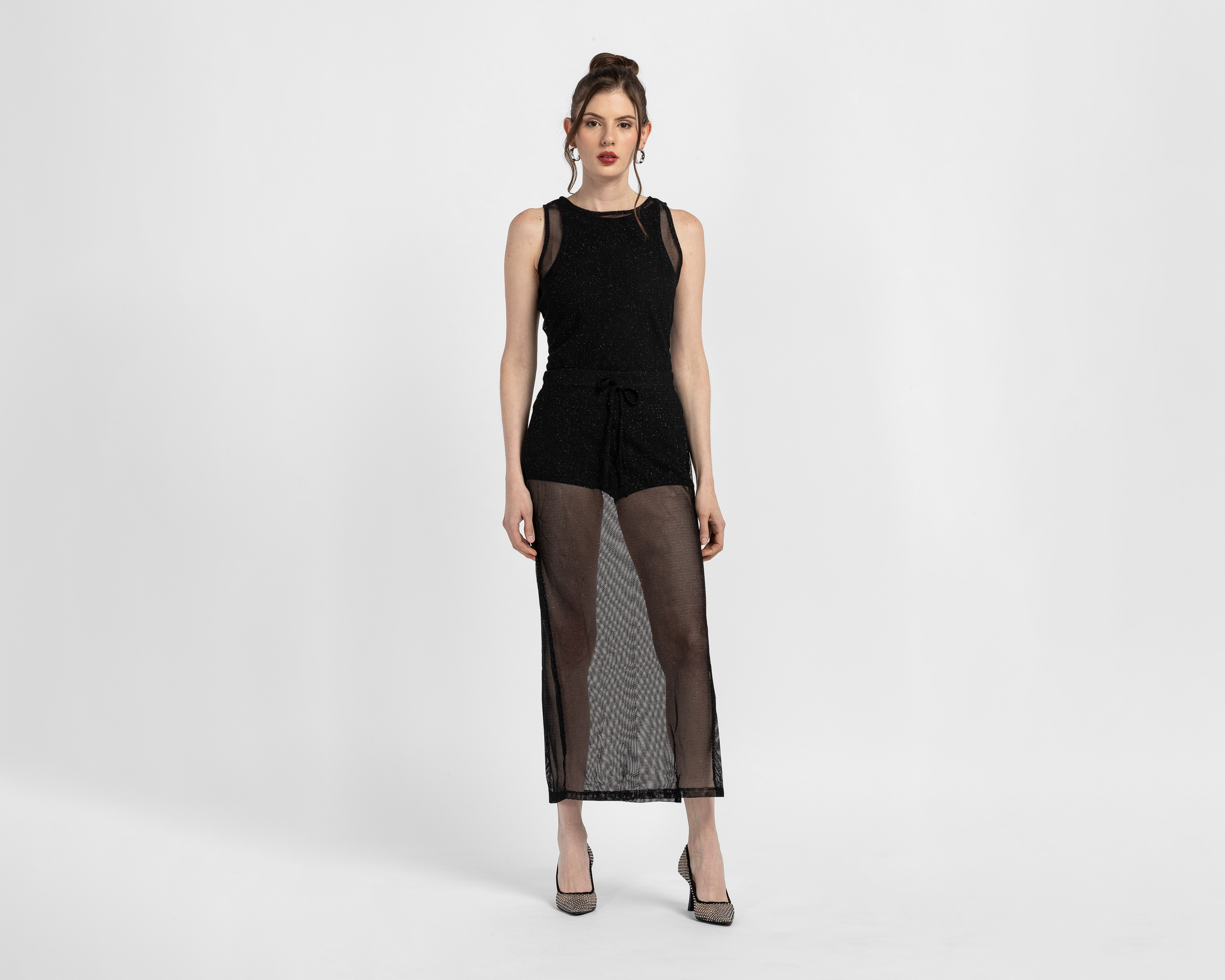 Foto 2 pulgar | Foto 1 | Falda y Top Jennifer Lopez para Mujer